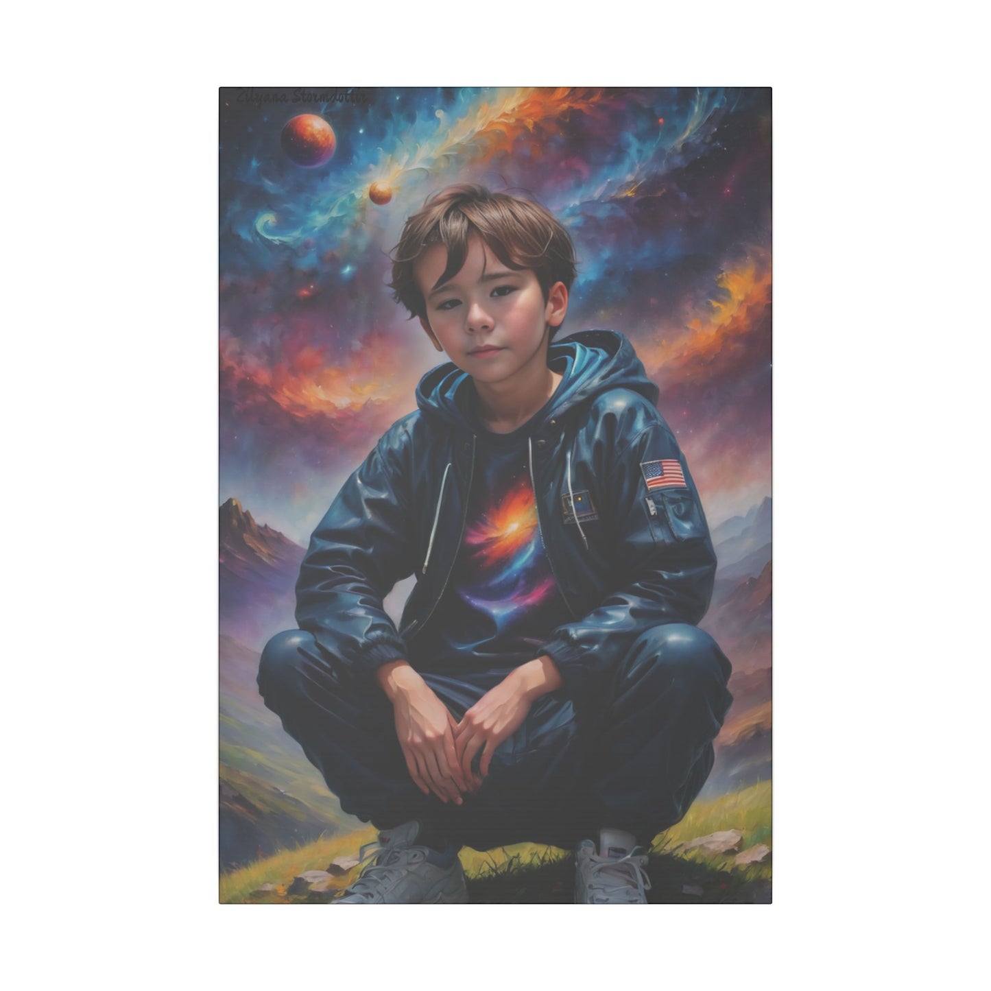 Zilyana Print Canvas (V.41)
