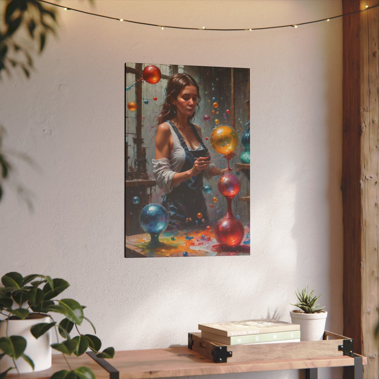 Zilyana Print Canvas (V.44)