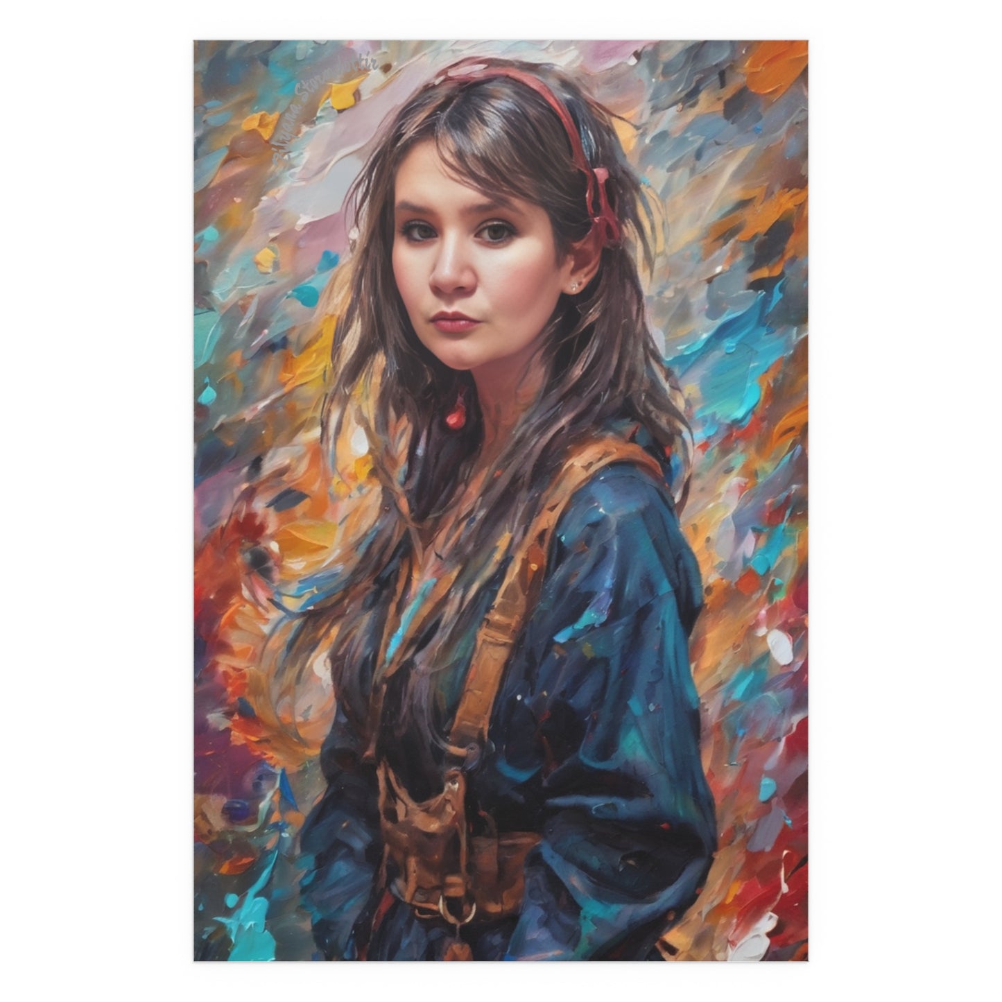 Indoor and Outdoor Silk Posters (Vertical 1)