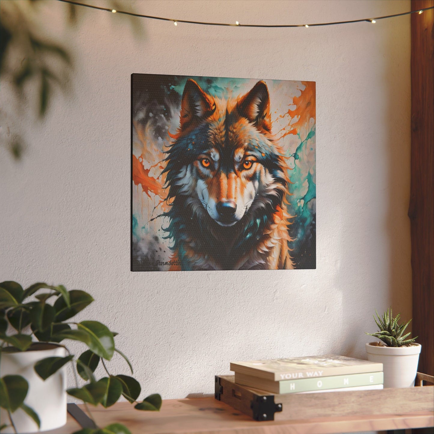 Zilyana Print Canvas