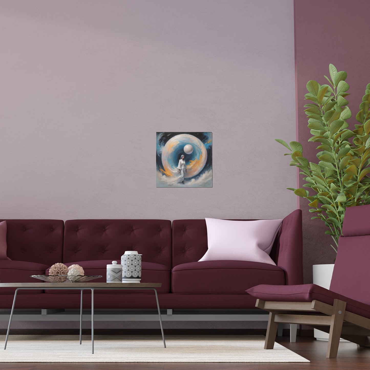 Indoor and Outdoor Silk Posters (Square 17)