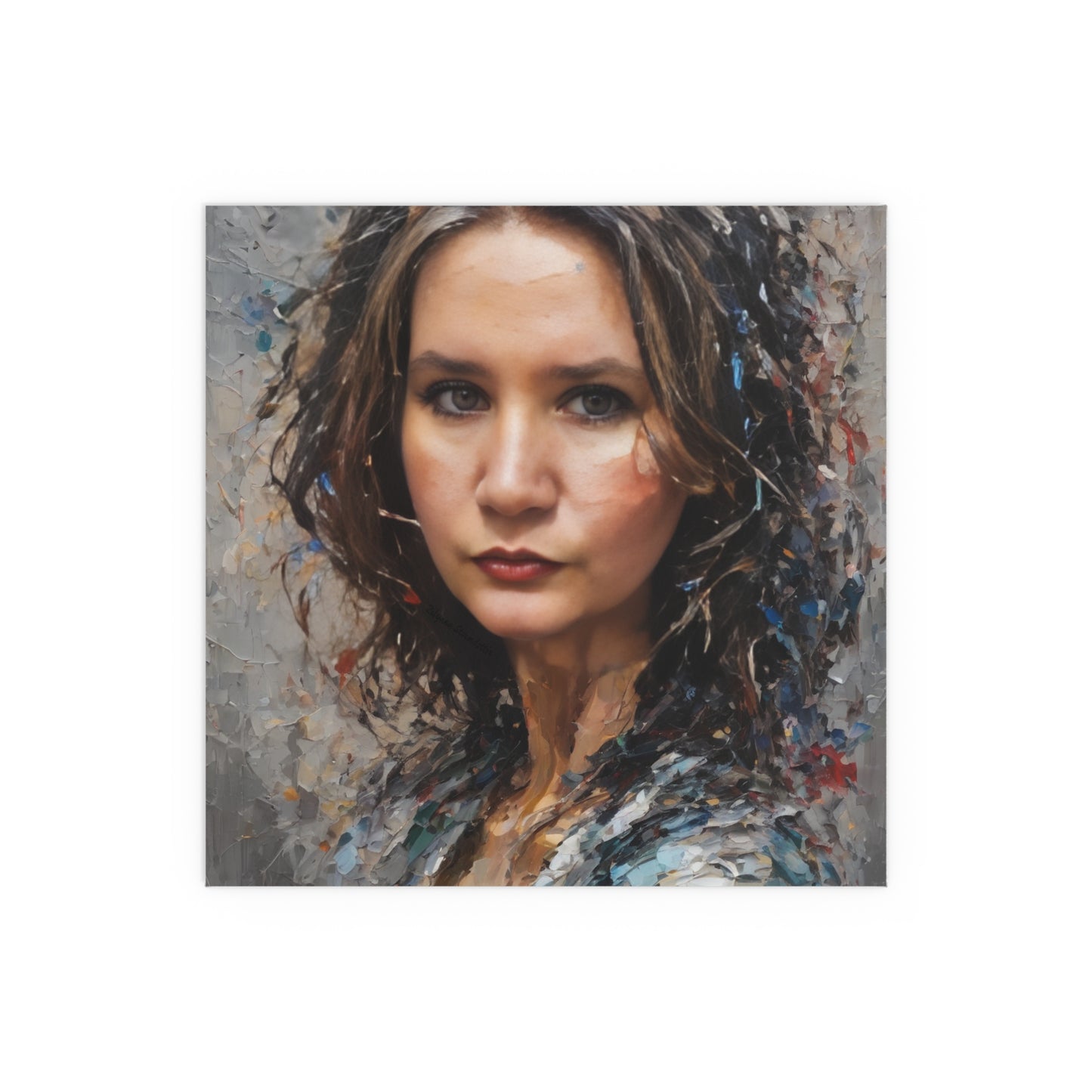 Indoor and Outdoor Silk Posters (Square 22)