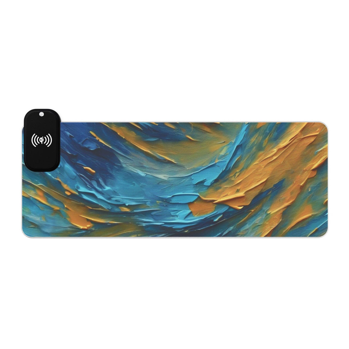 LED Gaming Mouse Pad, Wireless Charging