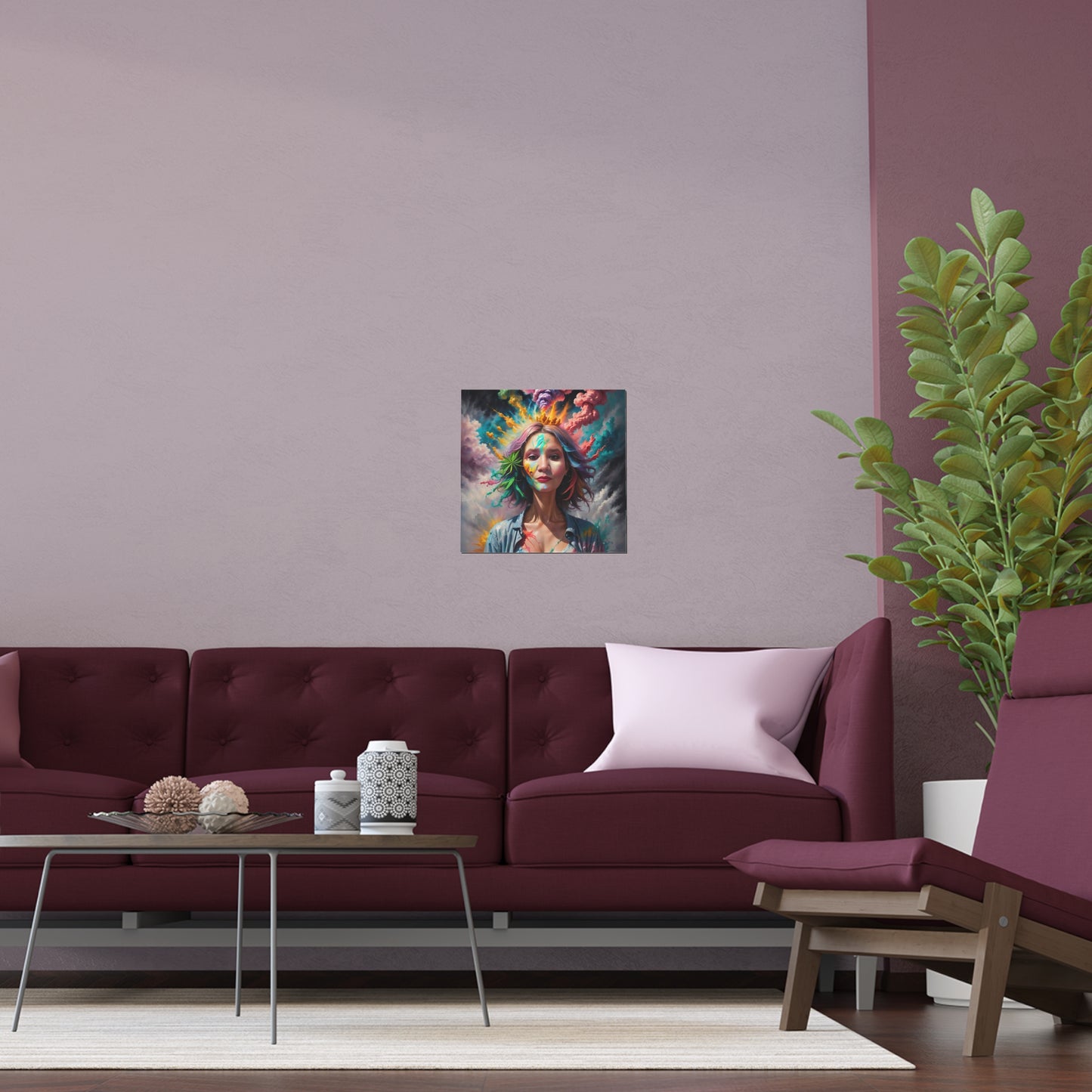 Indoor and Outdoor Silk Posters (Square 10)