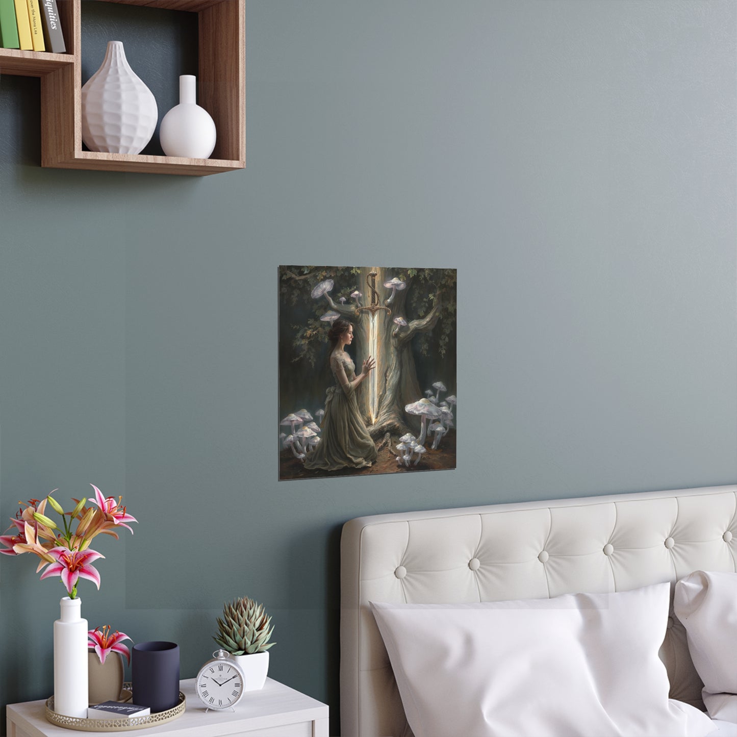 Indoor and Outdoor Silk Posters (Square 27)
