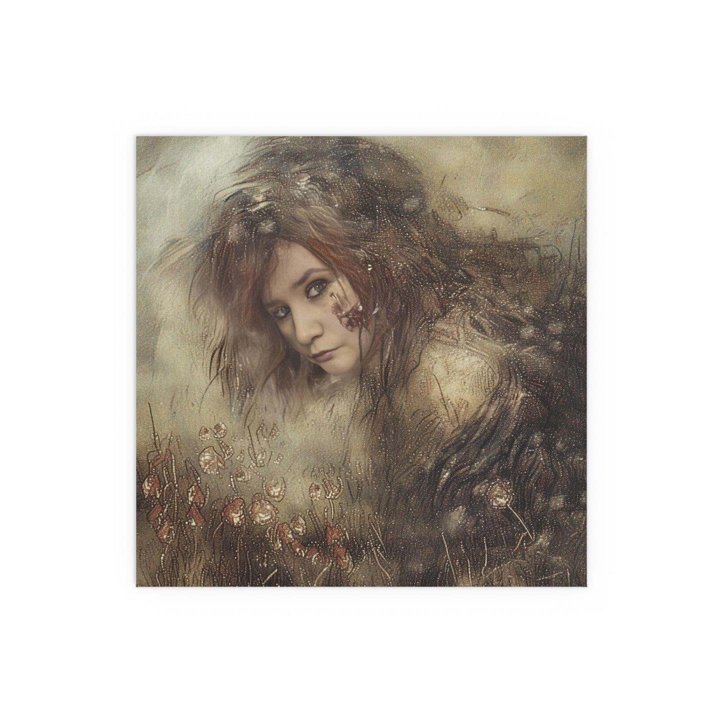 Indoor and Outdoor Silk Posters (Square 32)