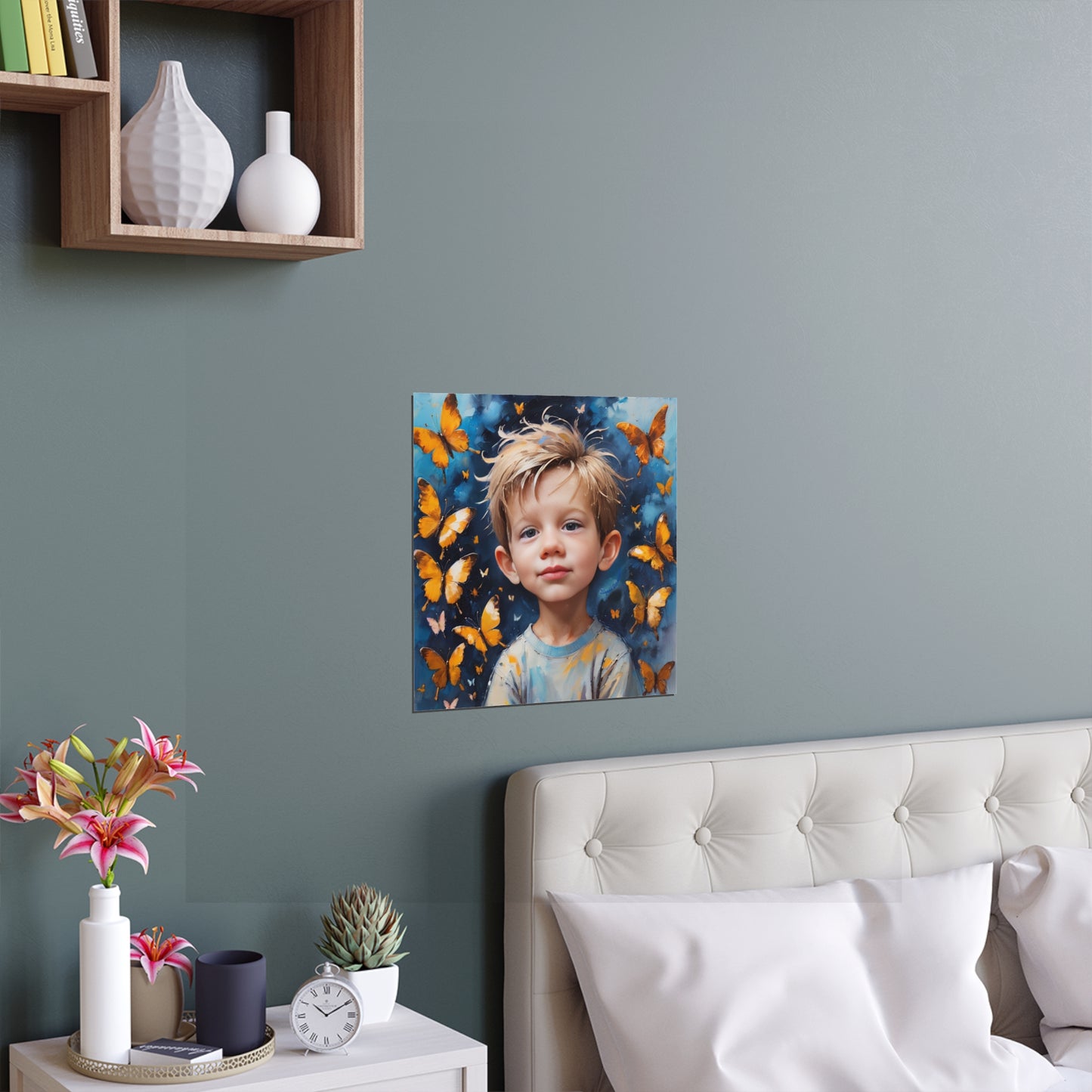 Indoor and Outdoor Silk Posters (Square 13)