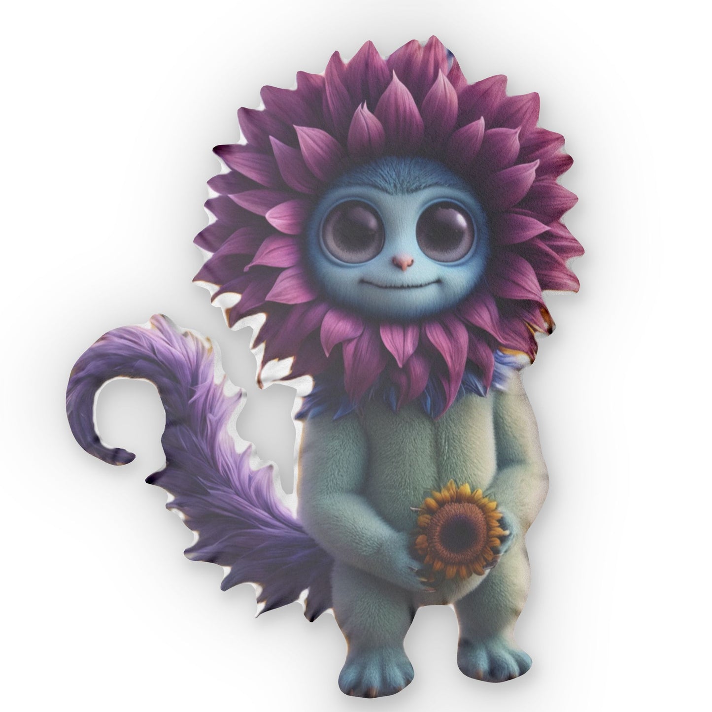 Flower Monster Shaped Pillows