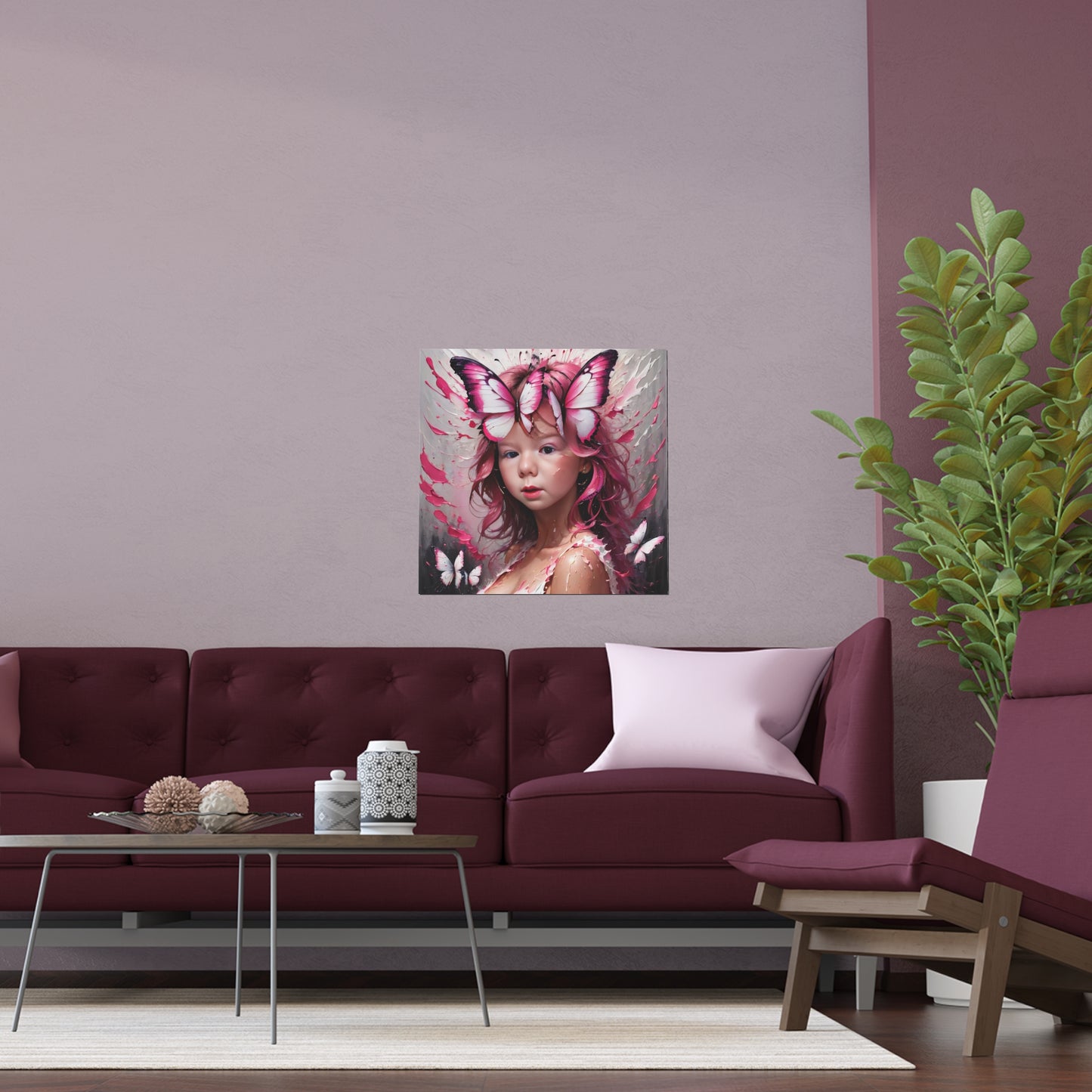 Indoor and Outdoor Silk Posters (Square 8)