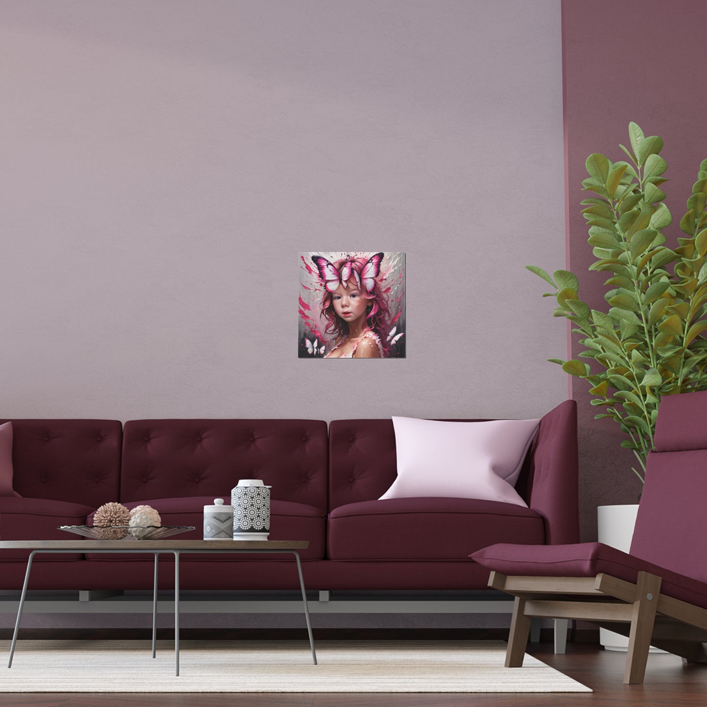 Indoor and Outdoor Silk Posters (Square 8)