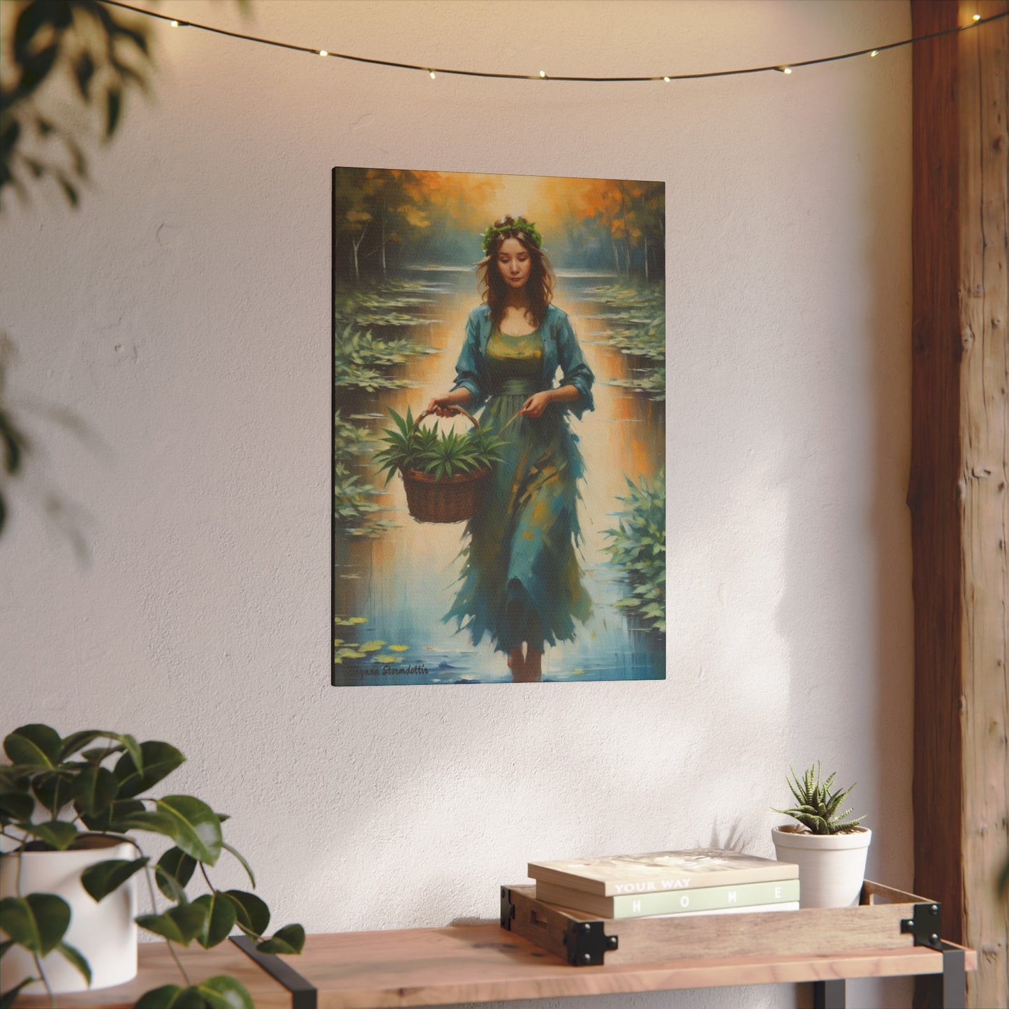 Zilyana Print Canvas (V.43)