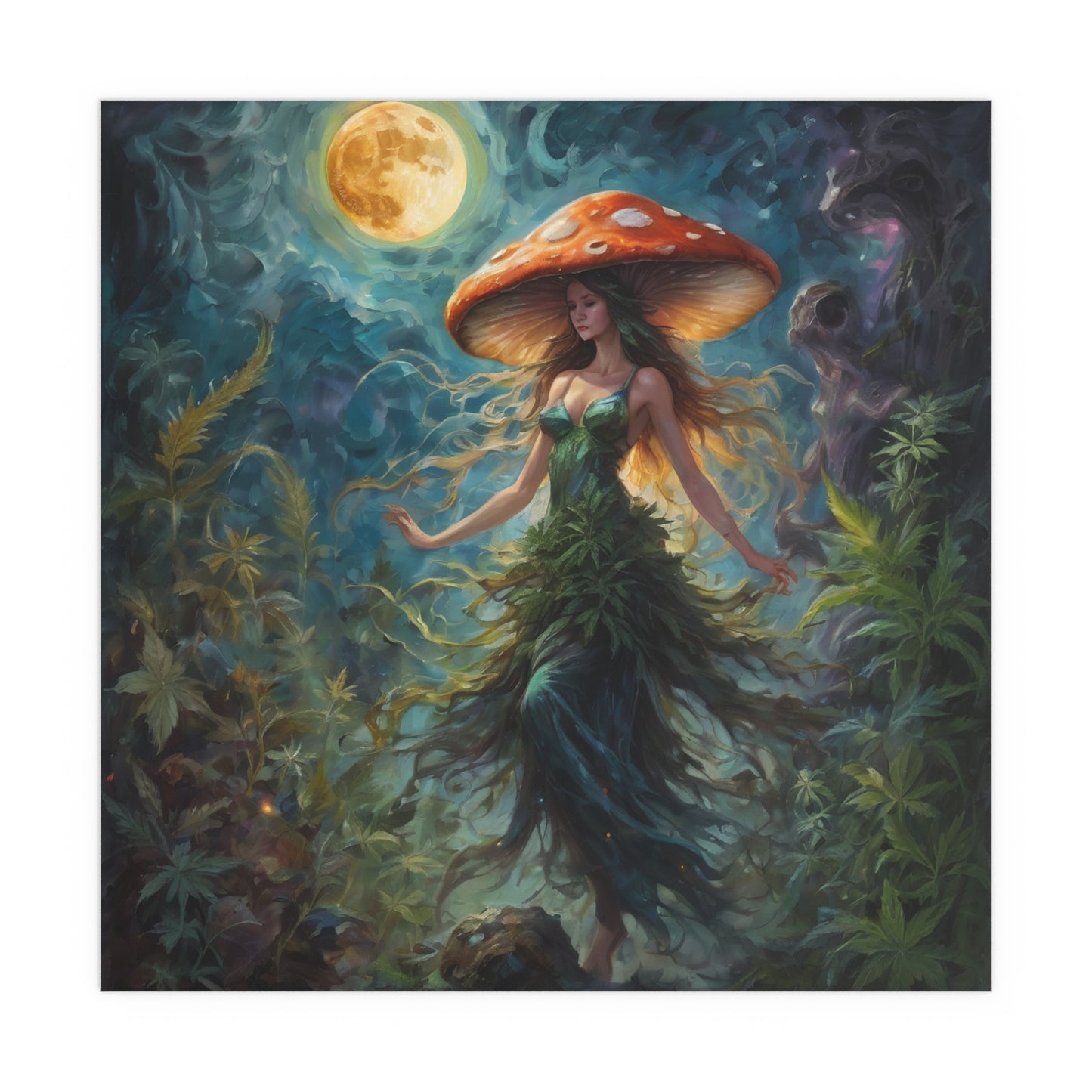 Indoor and Outdoor Silk Posters (Square 18)