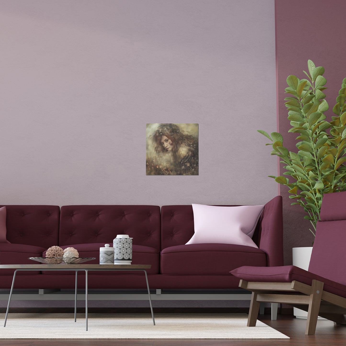 Indoor and Outdoor Silk Posters (Square 32)