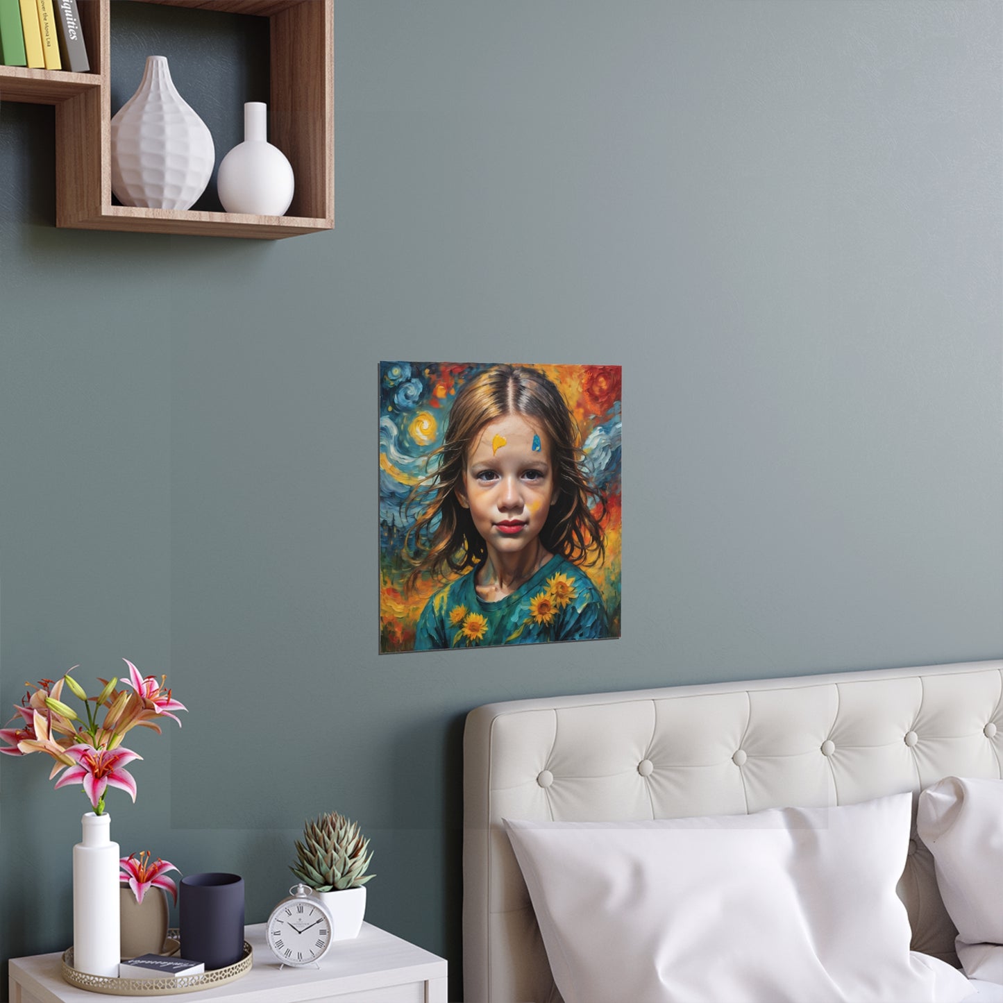 Indoor and Outdoor Silk Posters (Square 12)