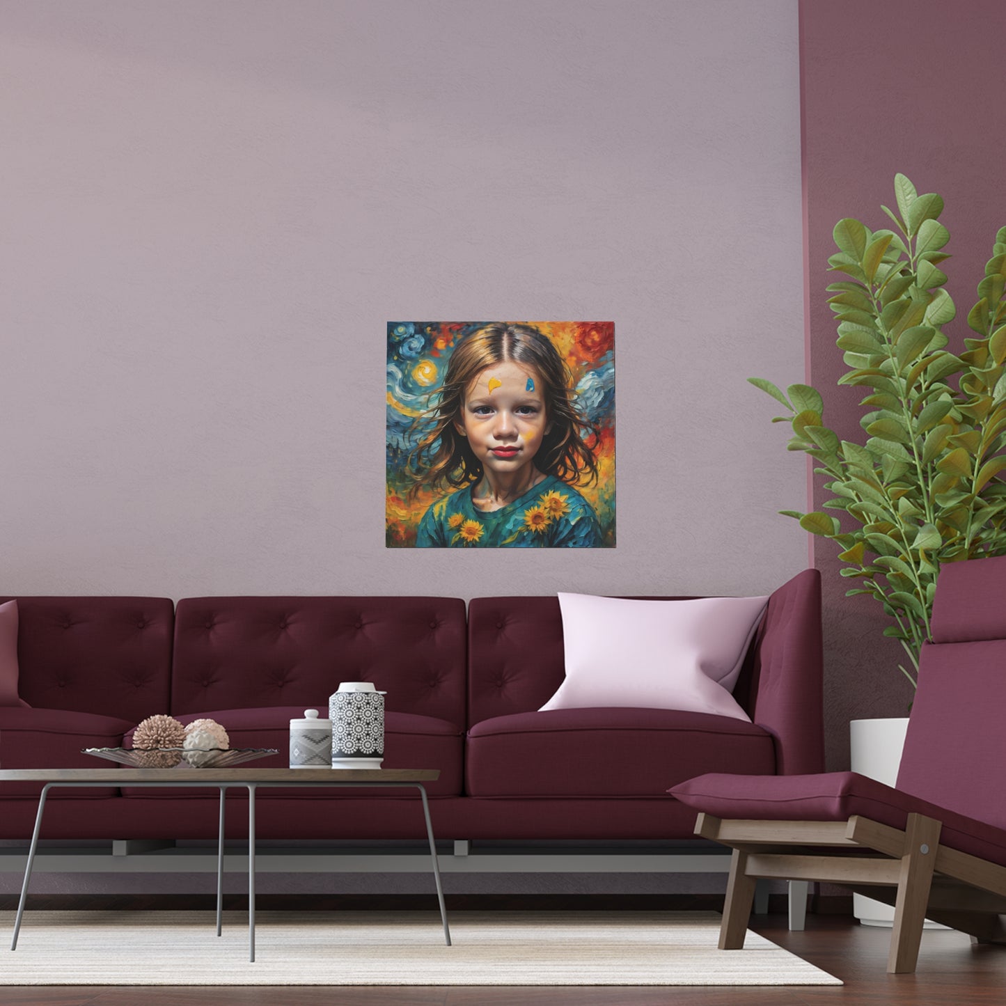 Indoor and Outdoor Silk Posters (Square 12)