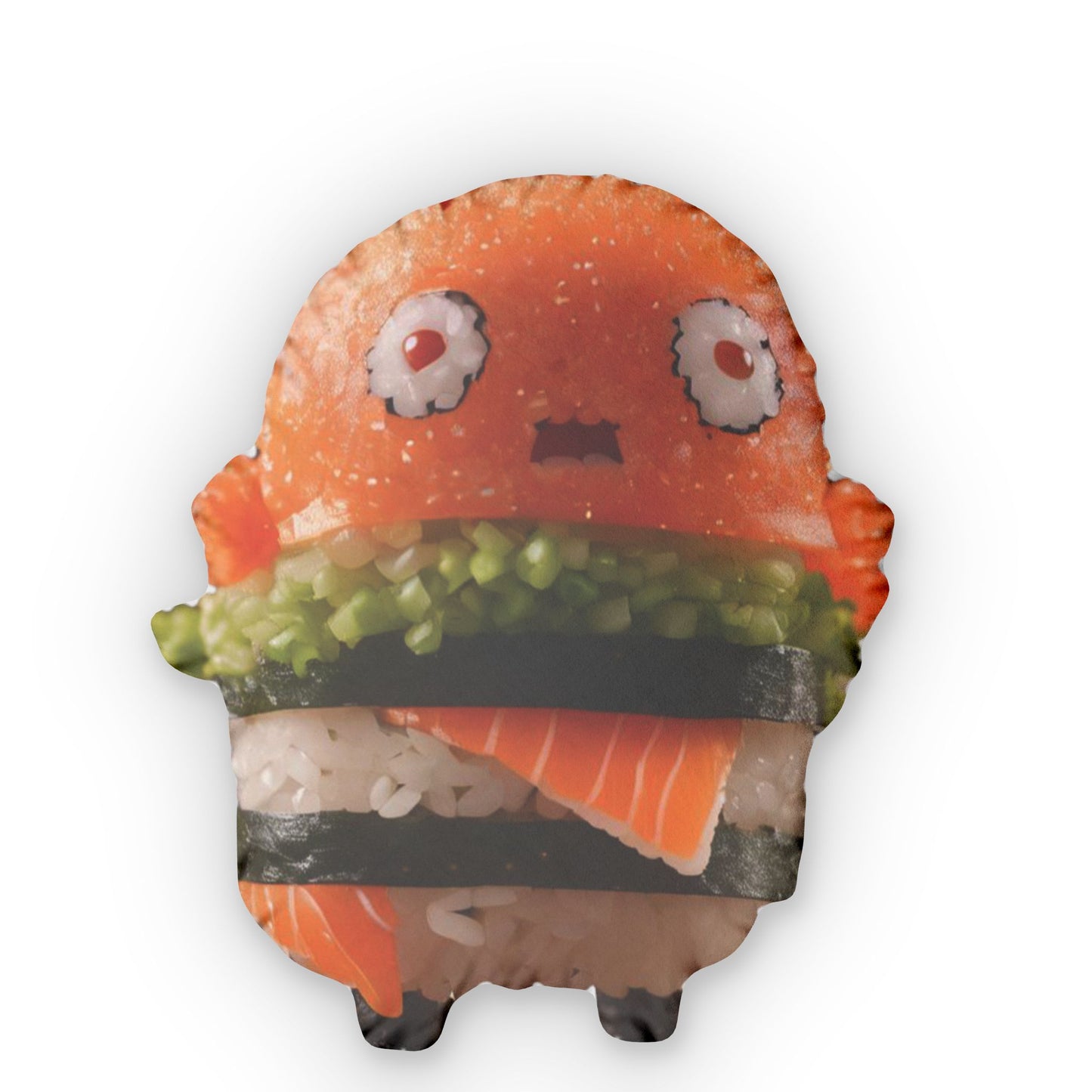 Sushi Monster Shaped Pillows