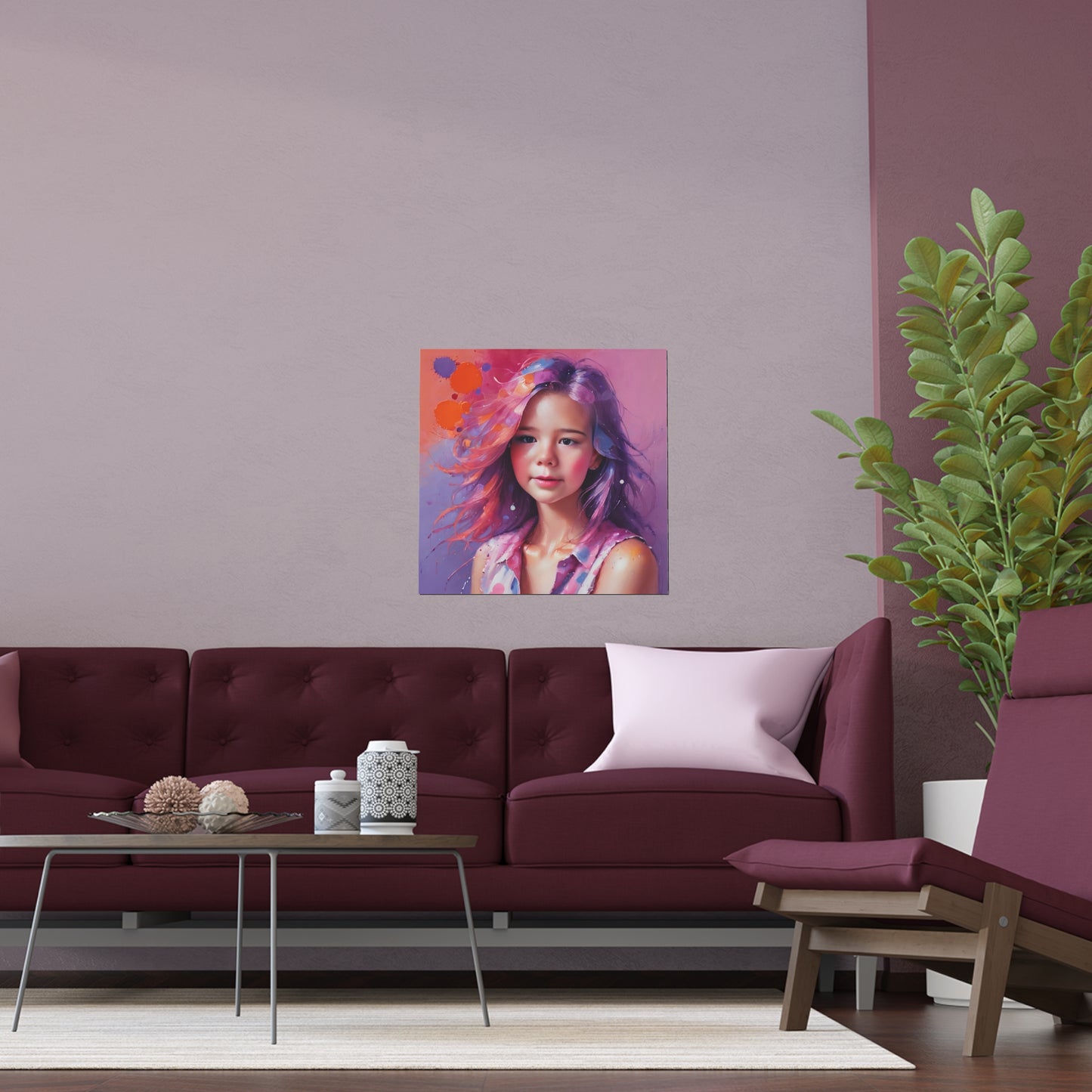 Indoor and Outdoor Silk Posters (Square 16)
