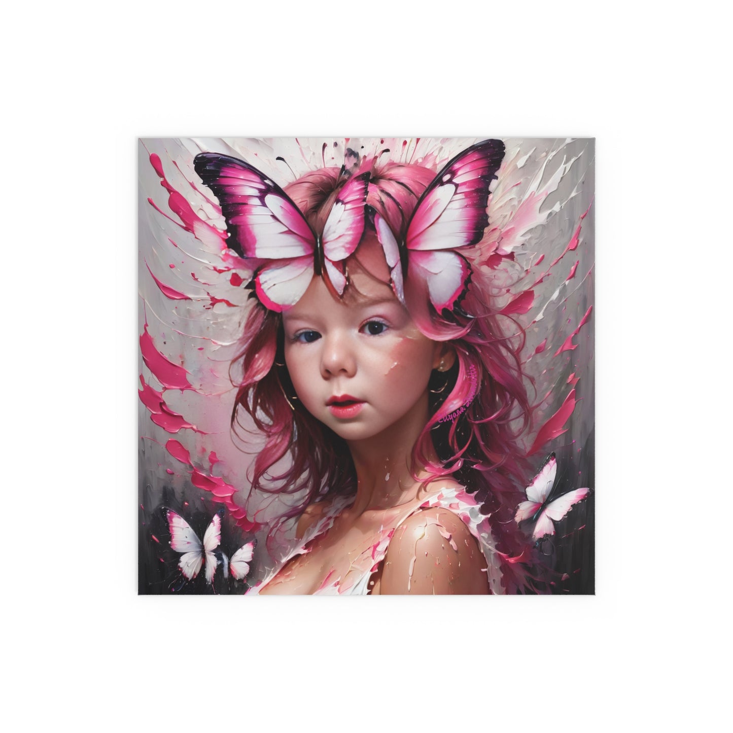 Indoor and Outdoor Silk Posters (Square 8)
