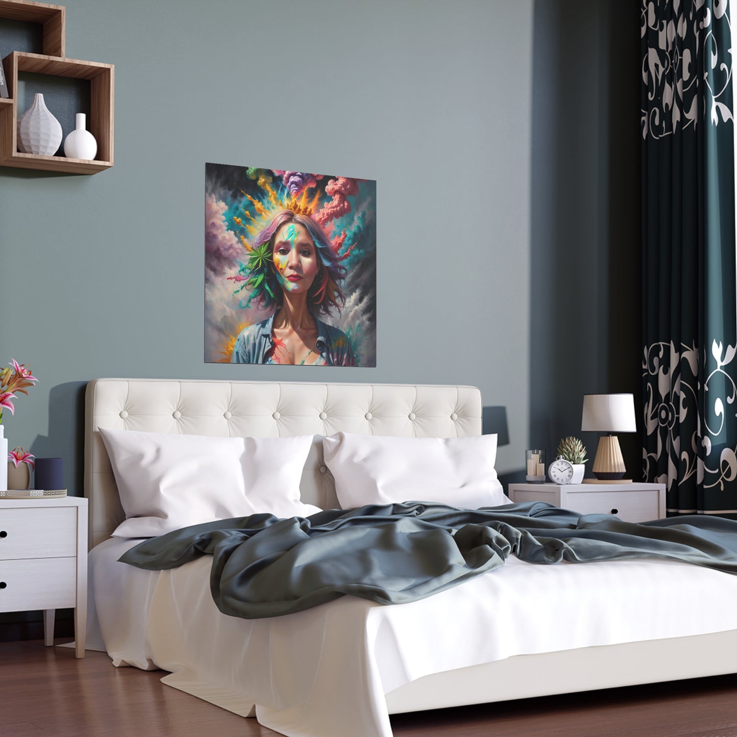Indoor and Outdoor Silk Posters (Square 10)