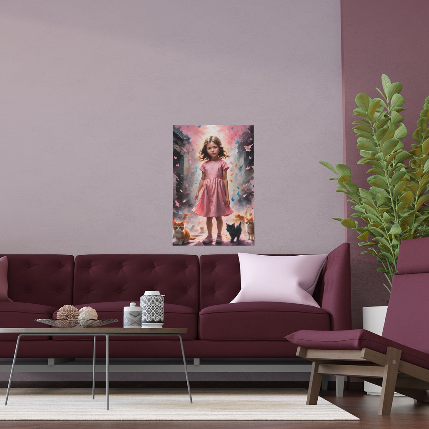 Indoor and Outdoor Silk Posters (Vertical 18)