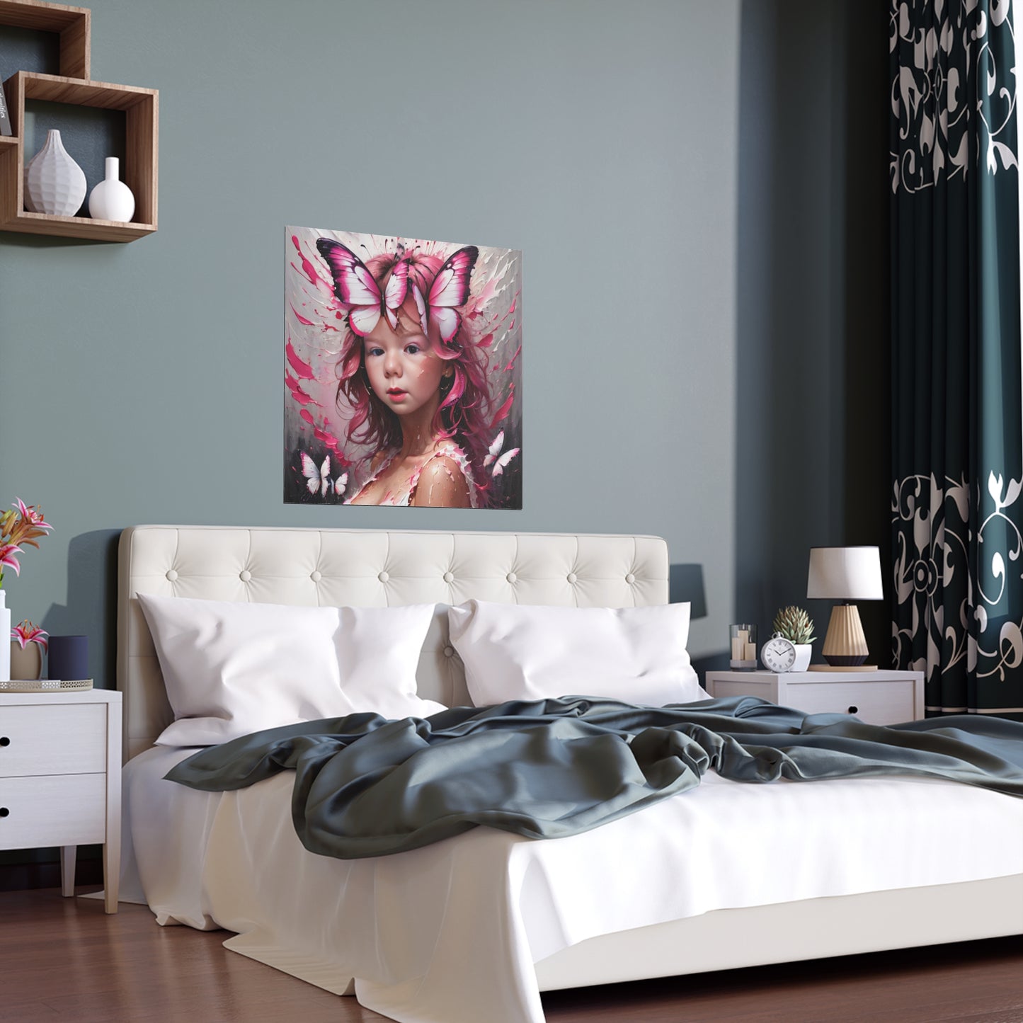 Indoor and Outdoor Silk Posters (Square 8)