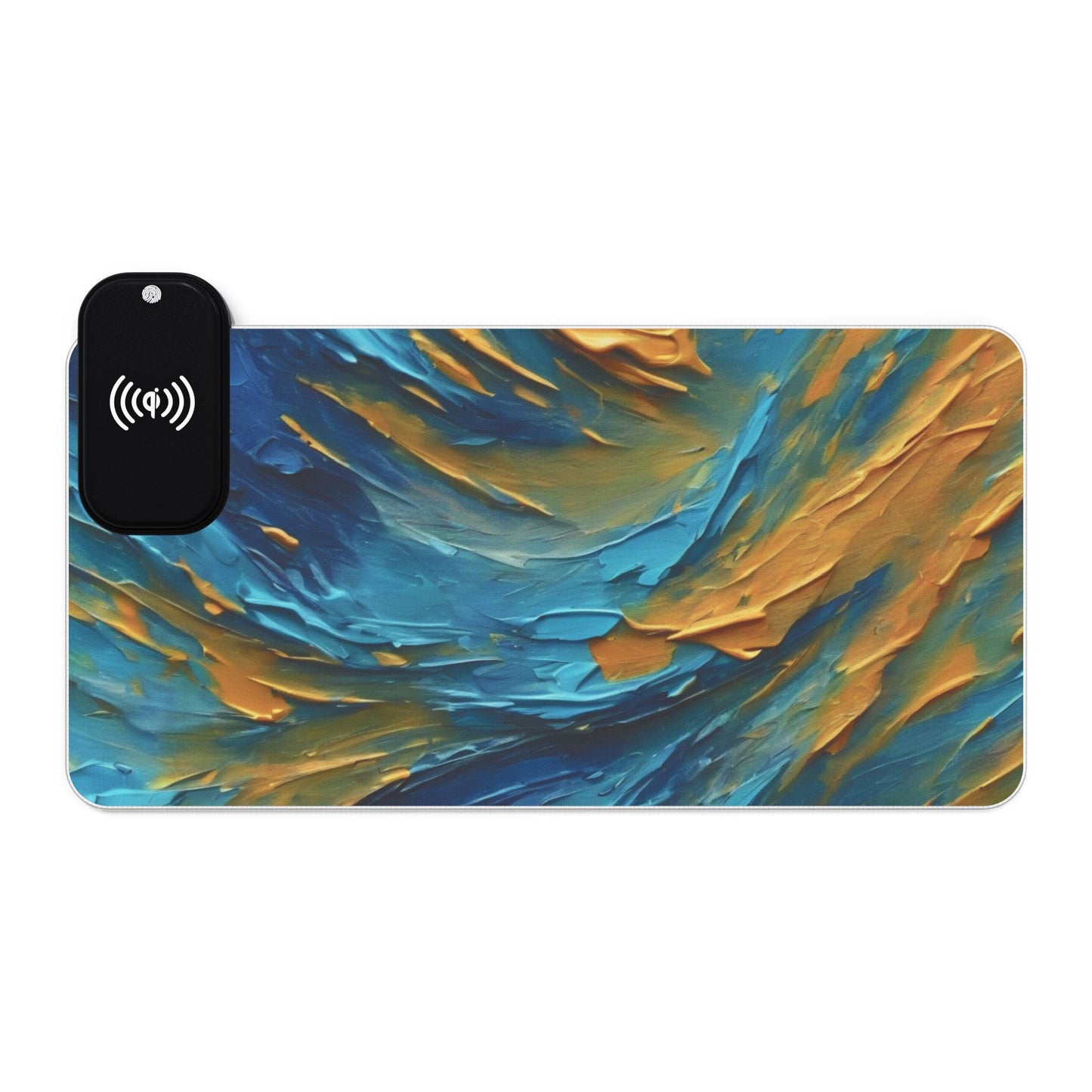 LED Gaming Mouse Pad, Wireless Charging