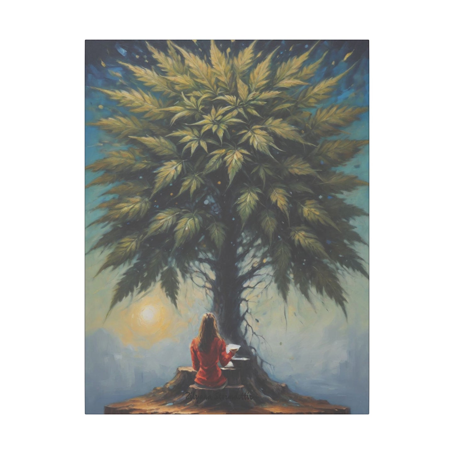 Zilyana Print Canvas (V.46)