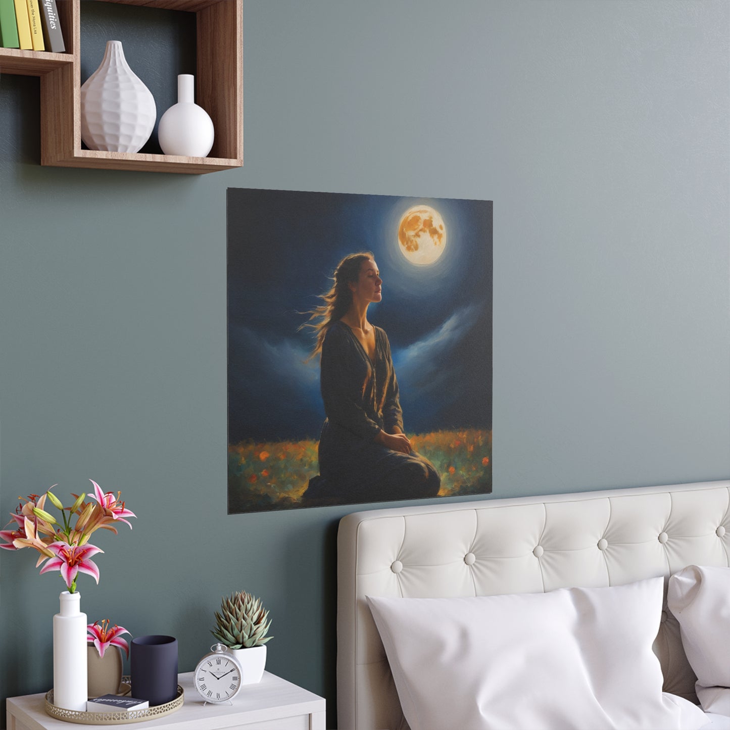 Indoor and Outdoor Silk Posters (Square 33)