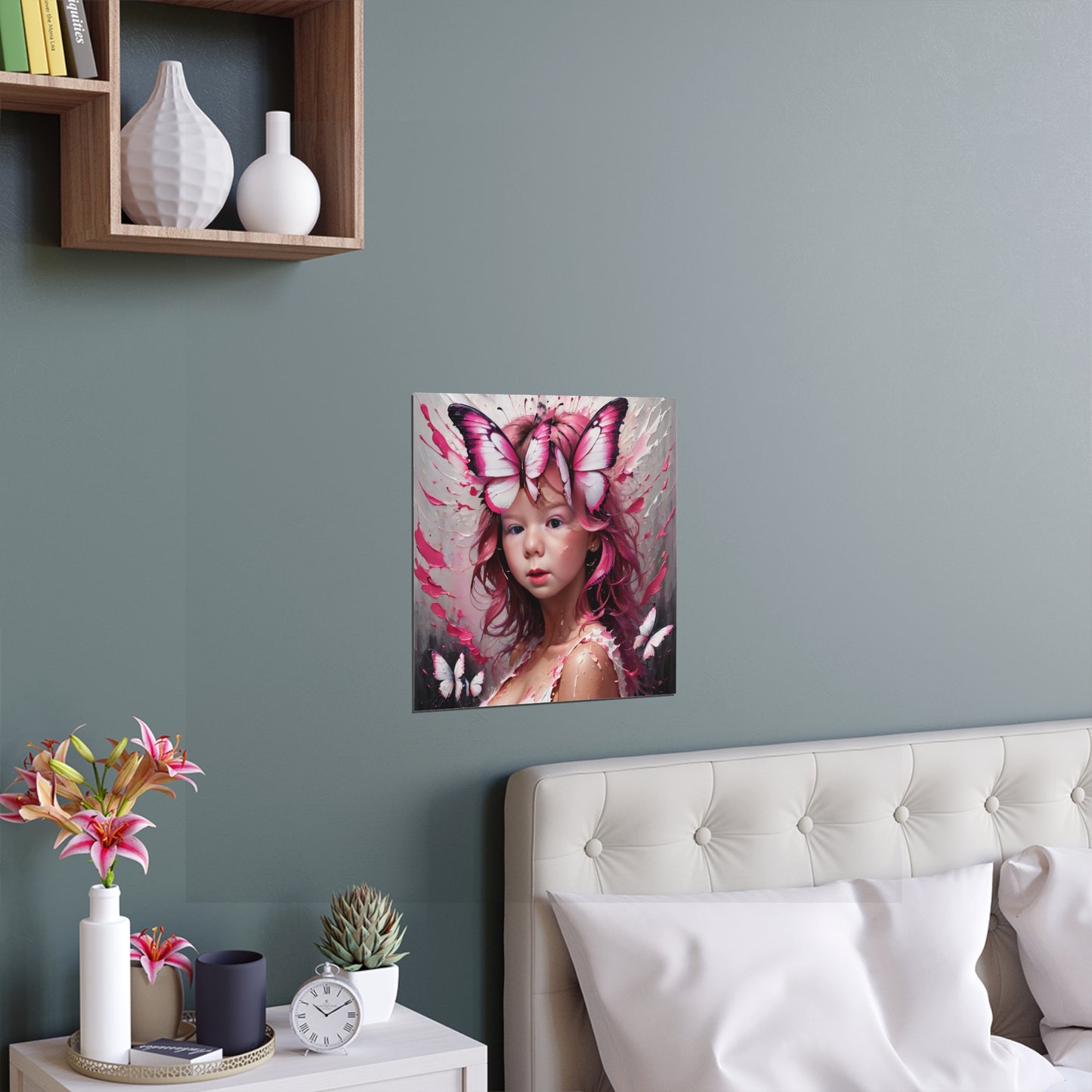 Indoor and Outdoor Silk Posters (Square 8)