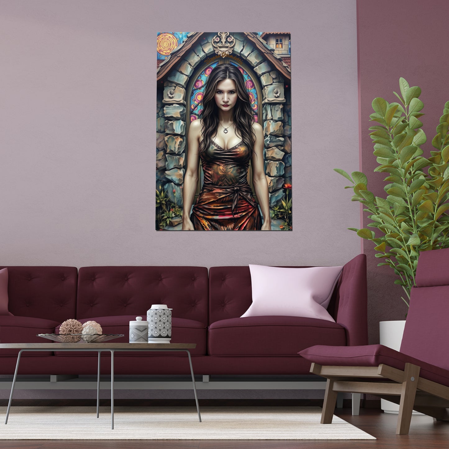 Indoor and Outdoor Silk Posters (Vertical 32)