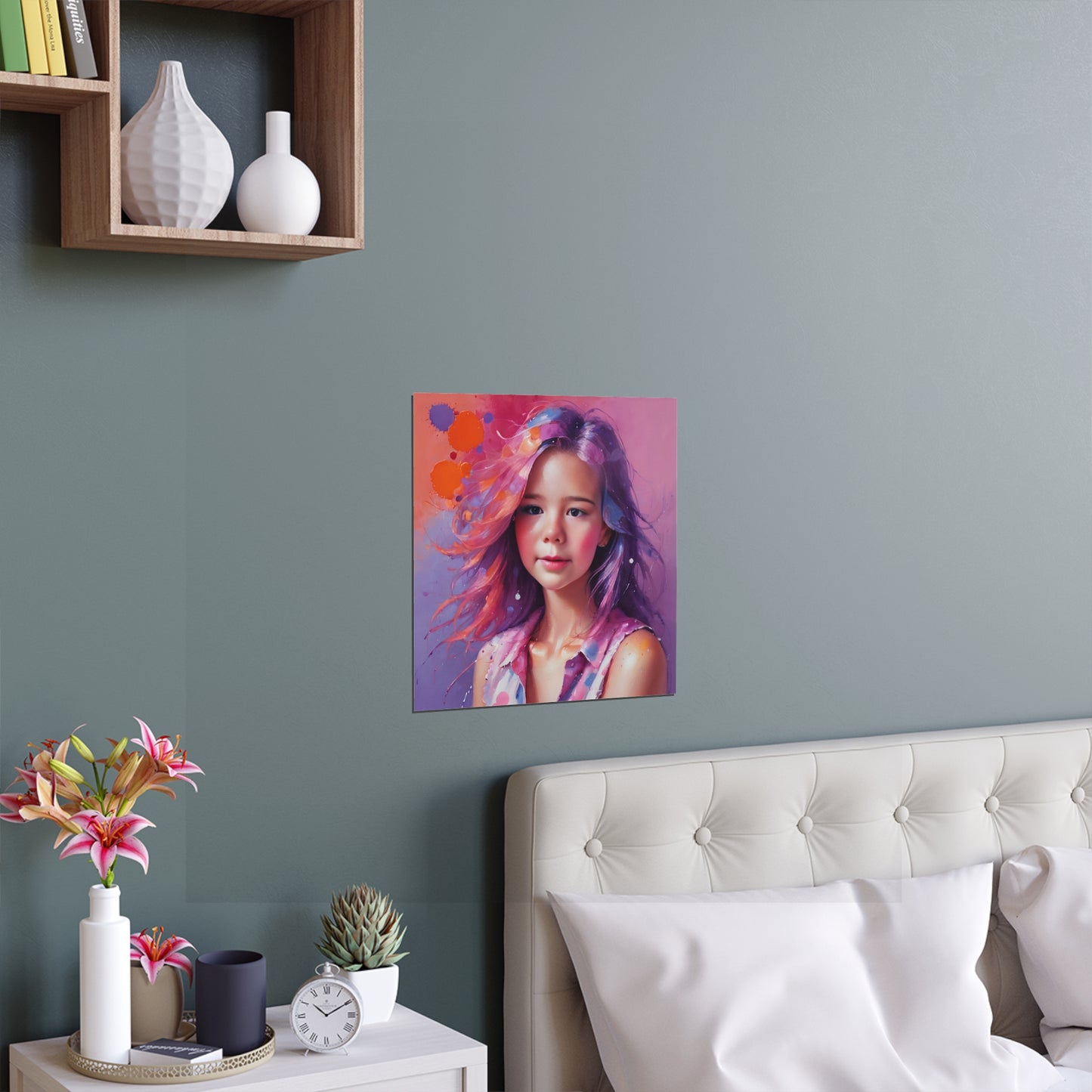 Indoor and Outdoor Silk Posters (Square 16)