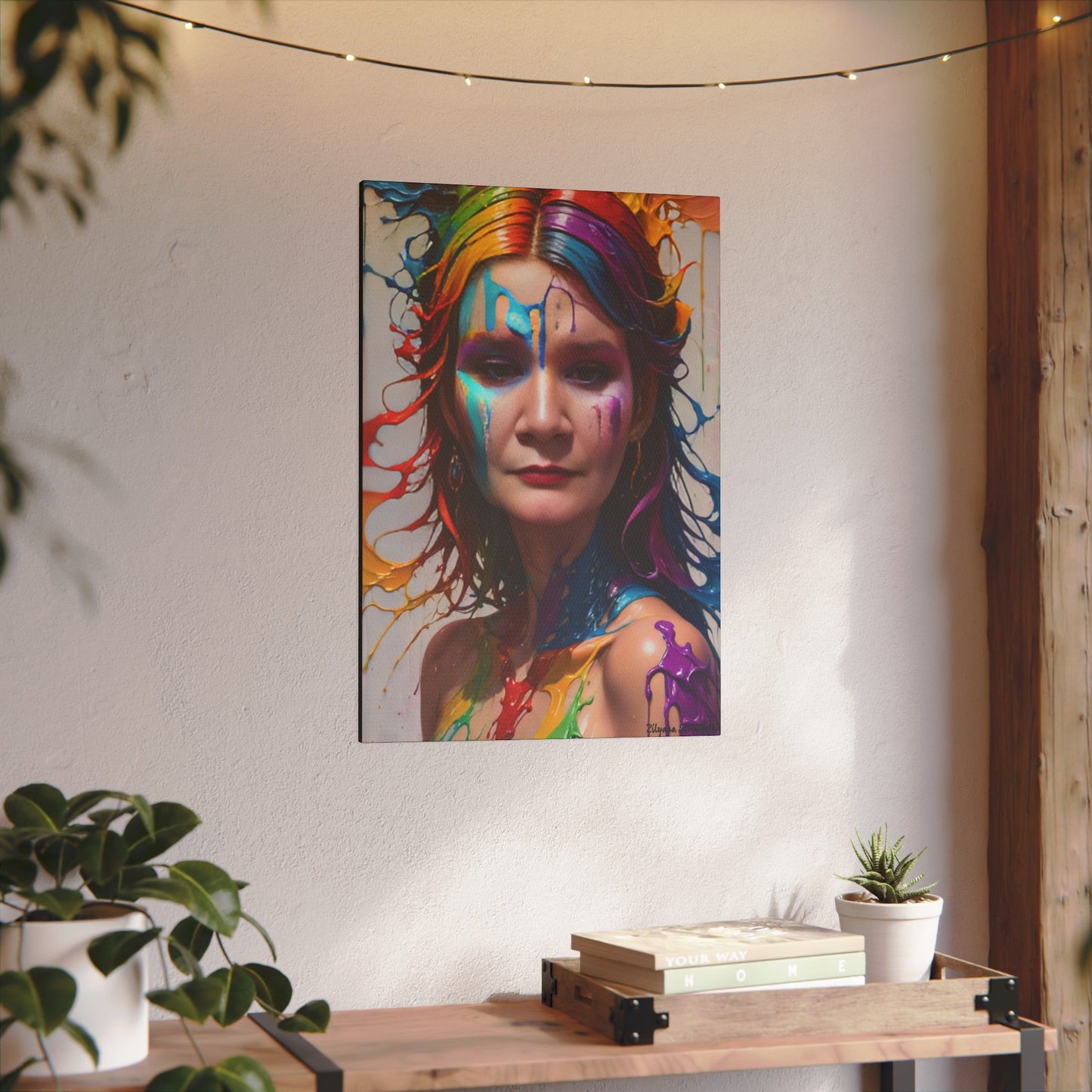 Zilyana Print Canvas (V.25)