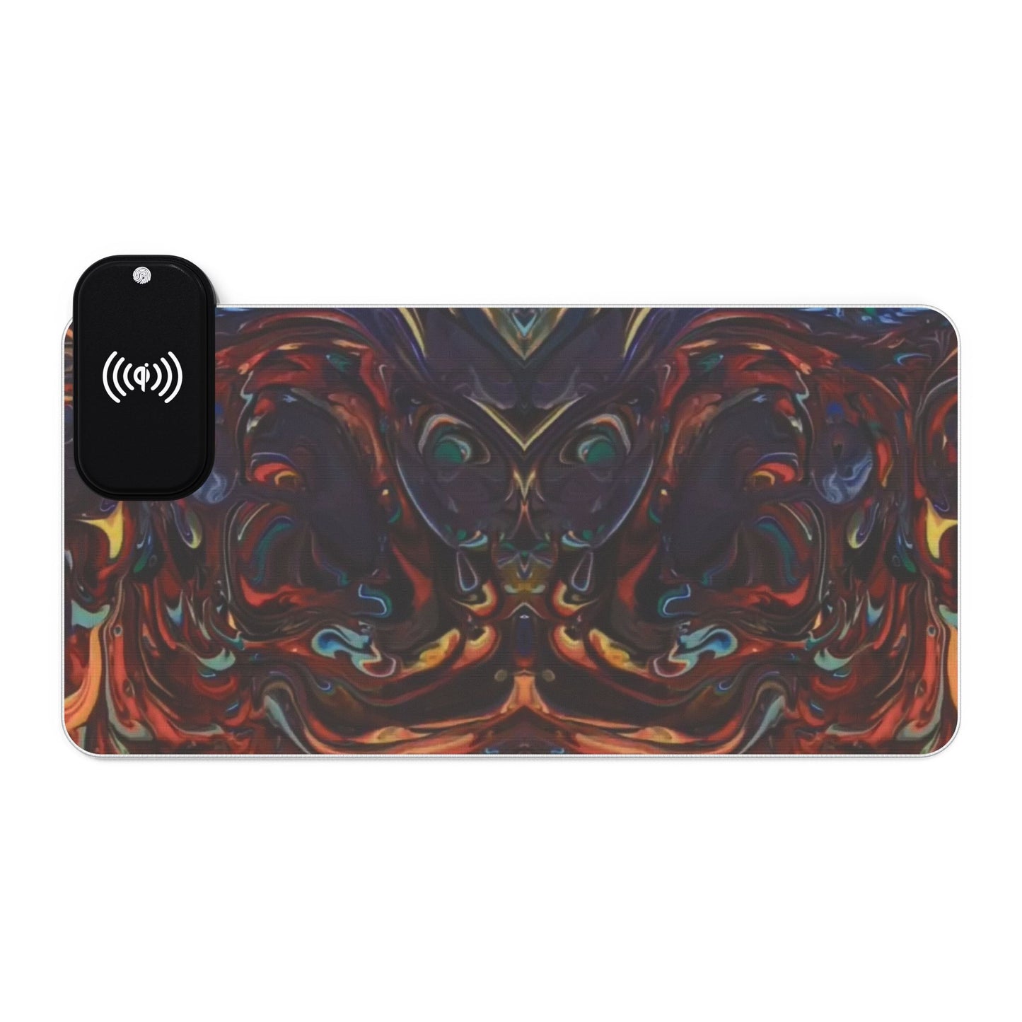 LED Gaming Mouse Pad, Wireless Charging
