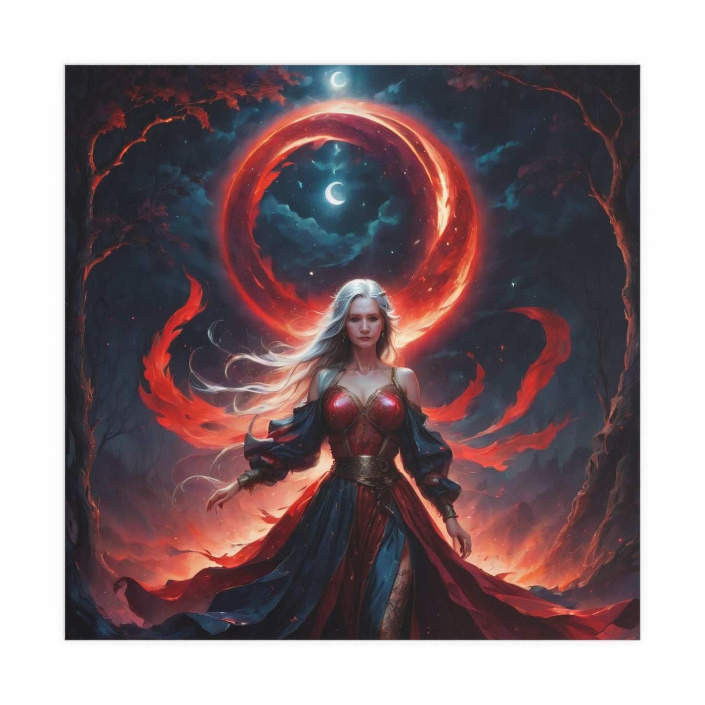 Indoor and Outdoor Silk Posters (Square 29)