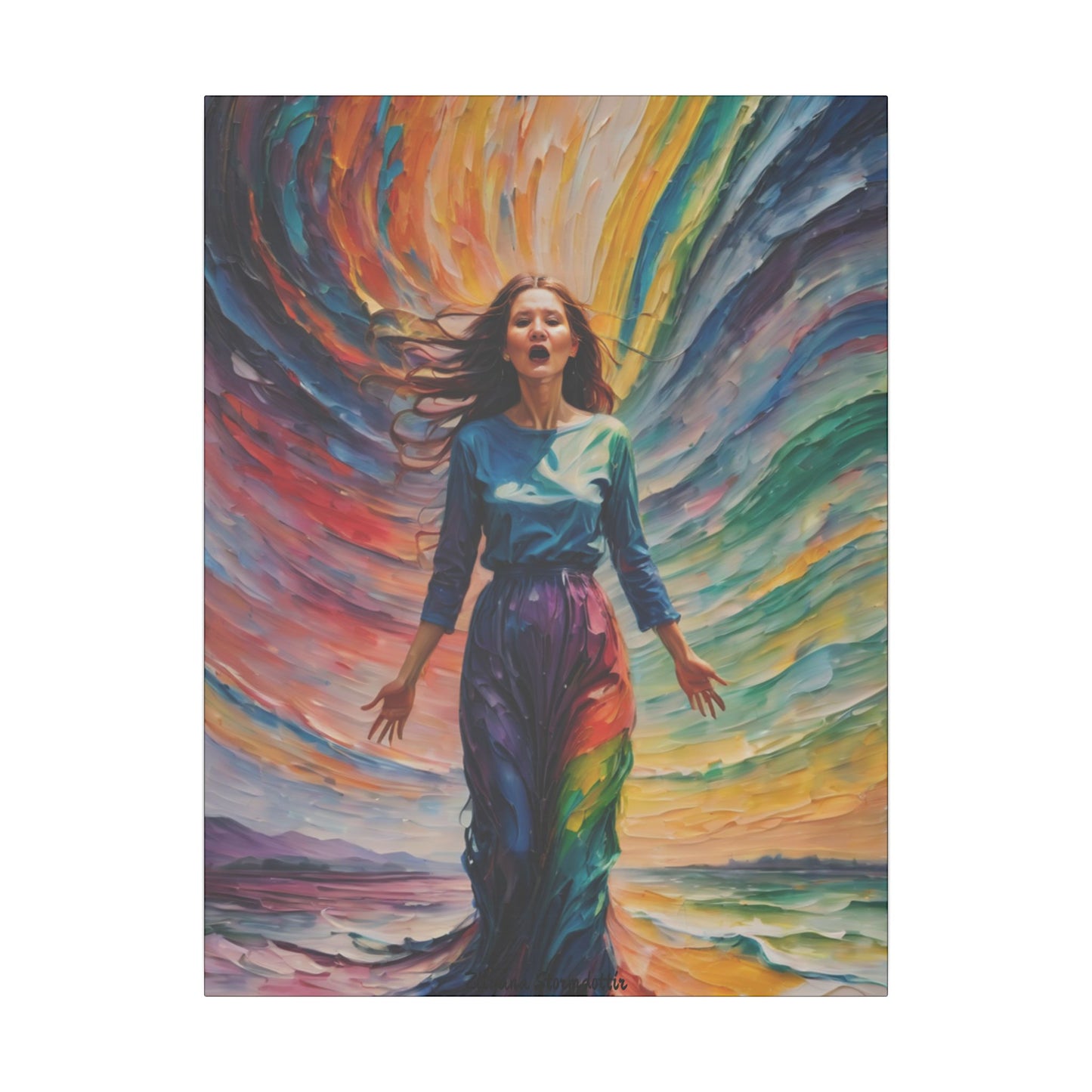Zilyana Print Canvas (V.34)
