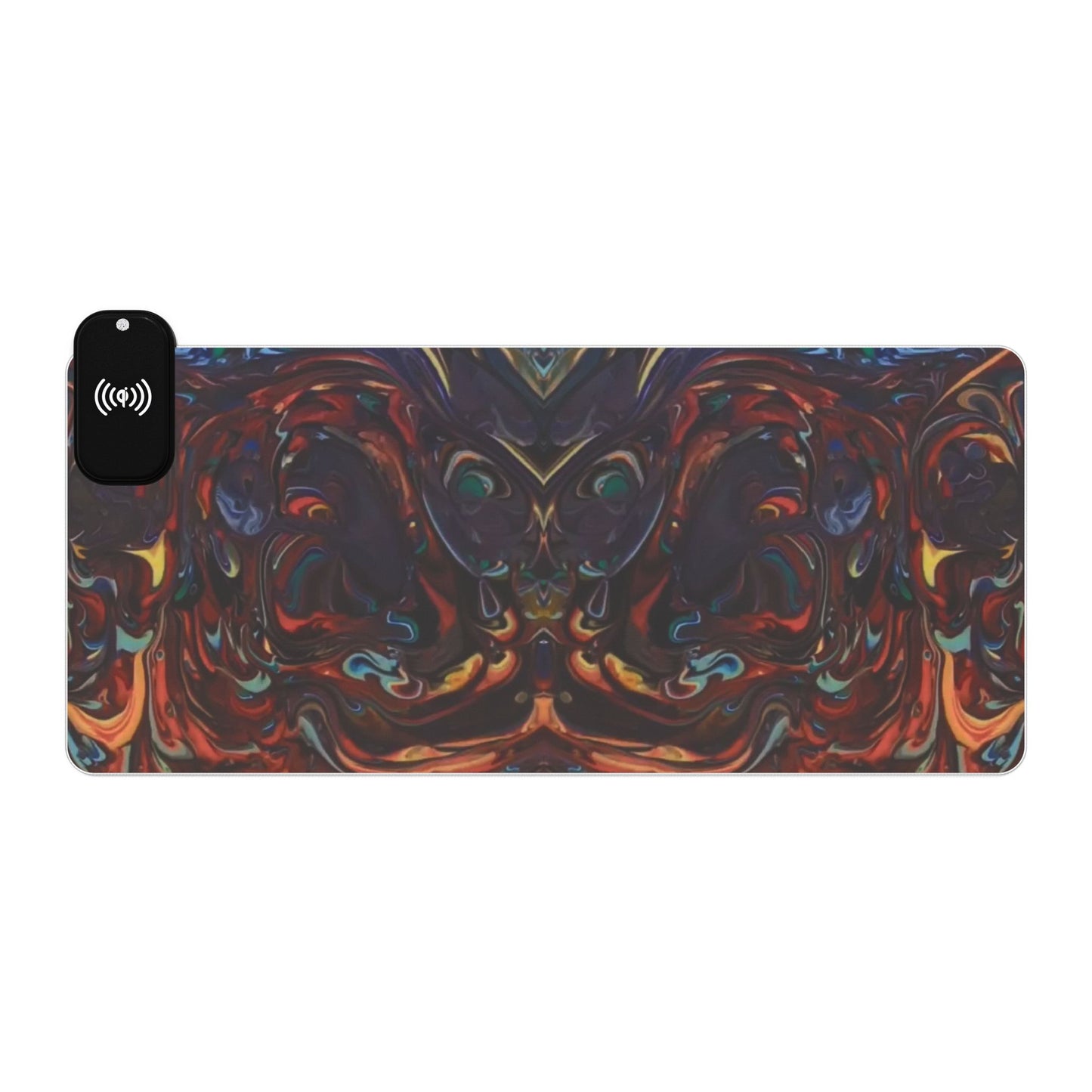 LED Gaming Mouse Pad, Wireless Charging
