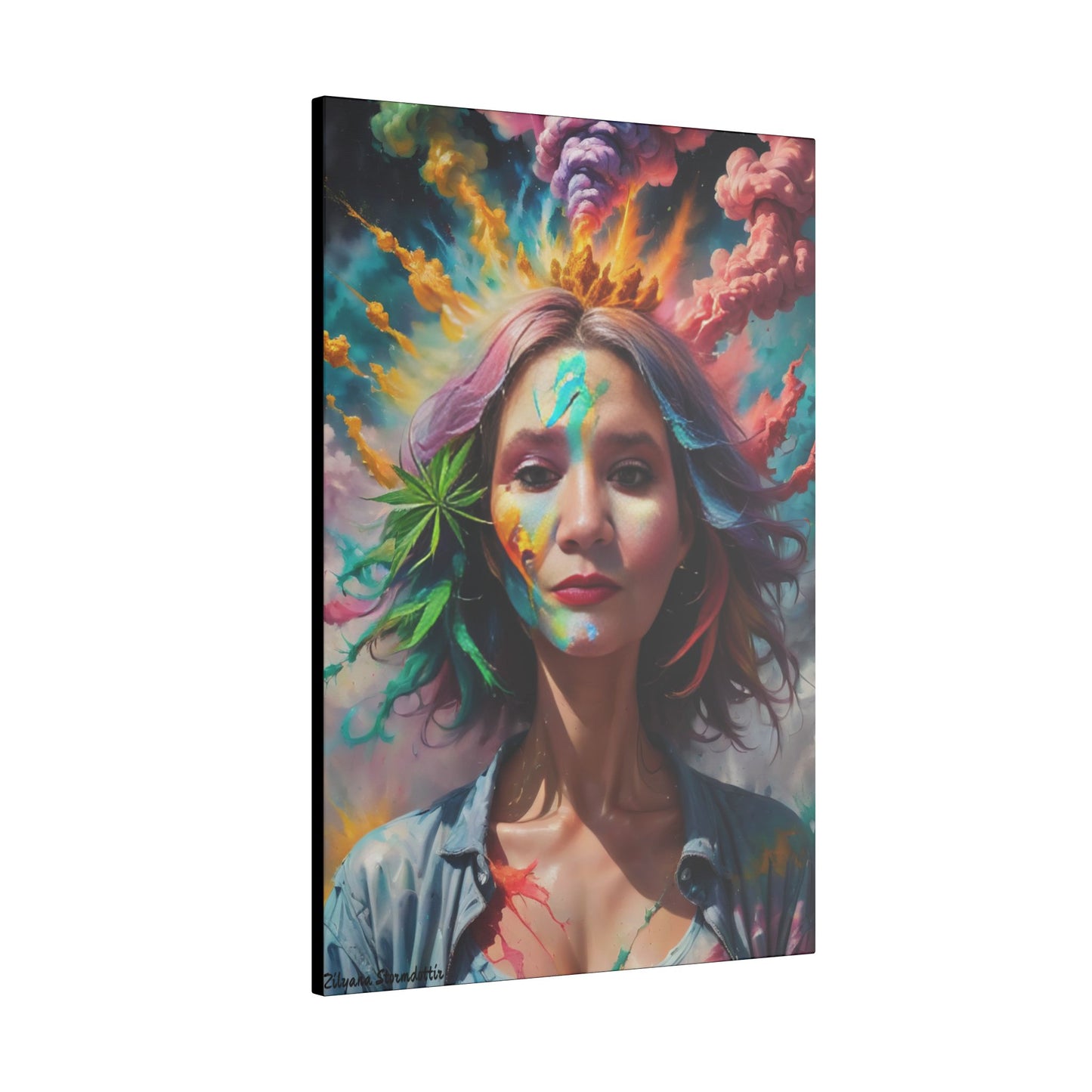 Zilyana Print Canvas (V.21)