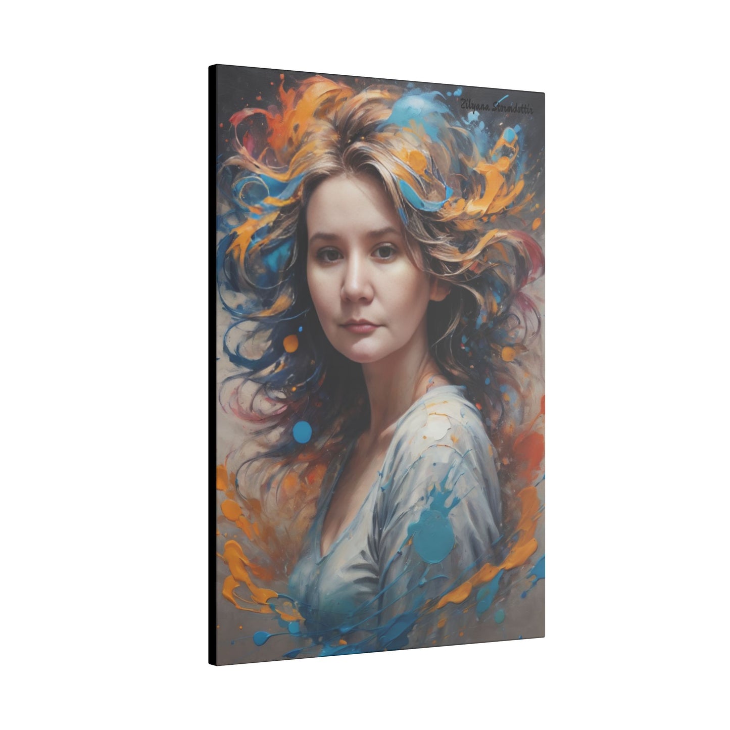 Zilyana Print Canvas (V.42)
