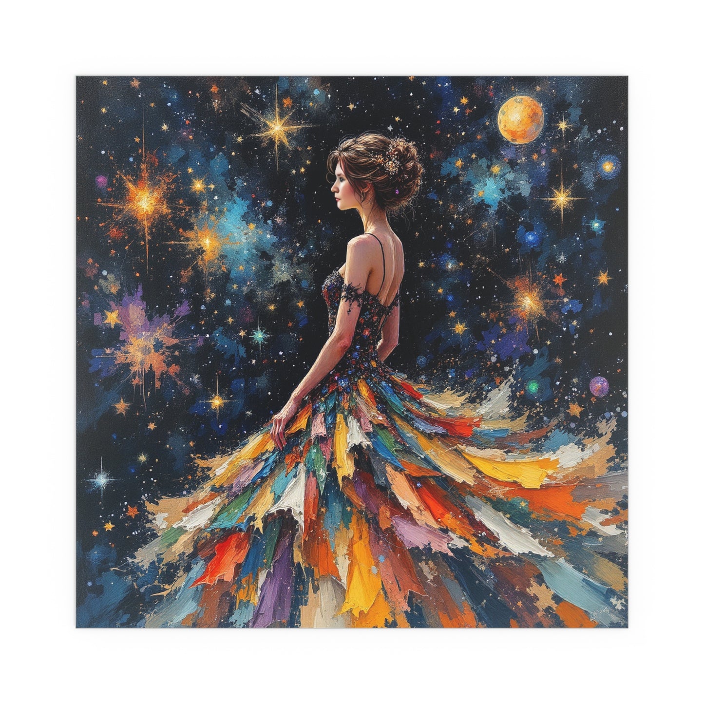 Indoor and Outdoor Silk Posters (Square 23)