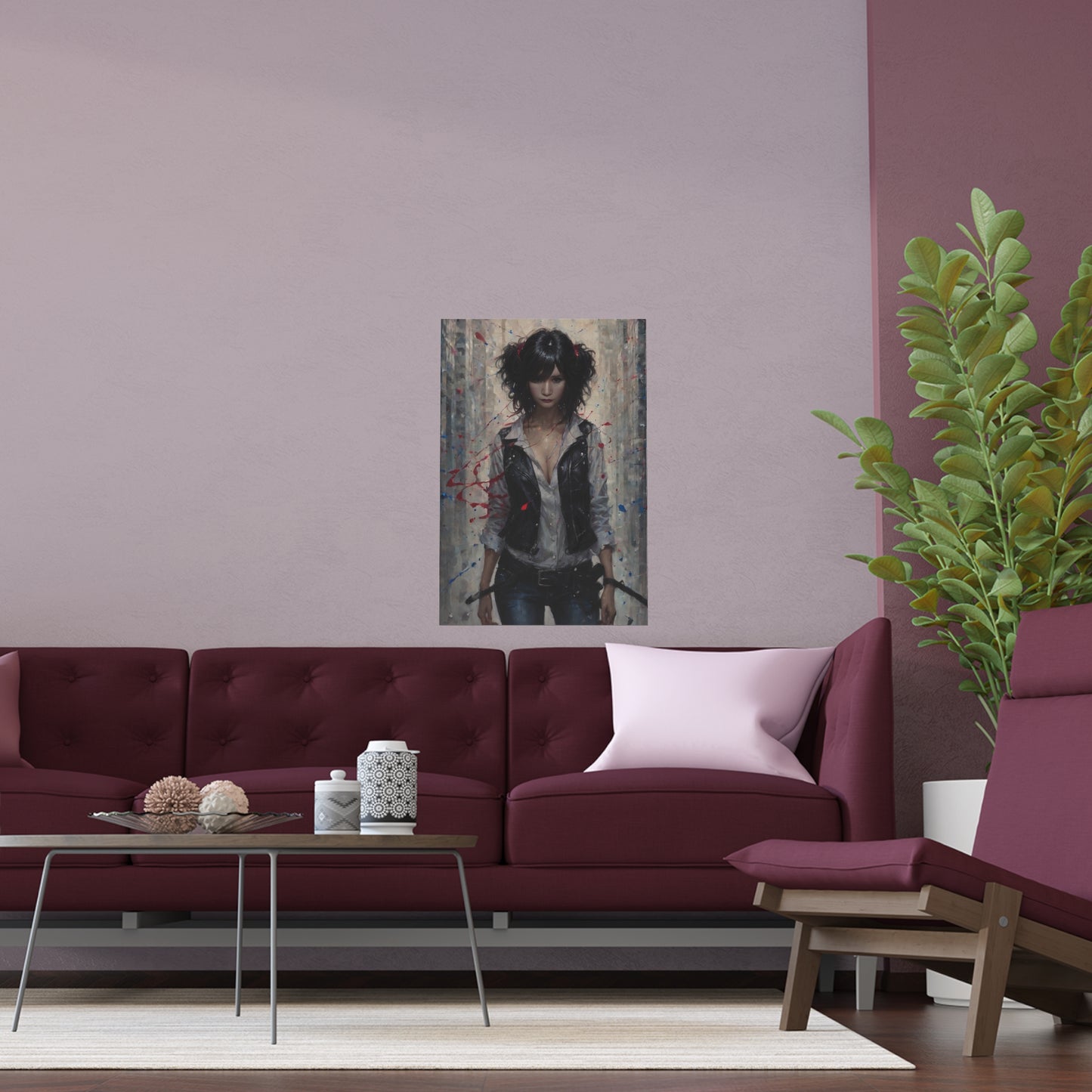 Indoor and Outdoor Silk Posters (Vertical 33)