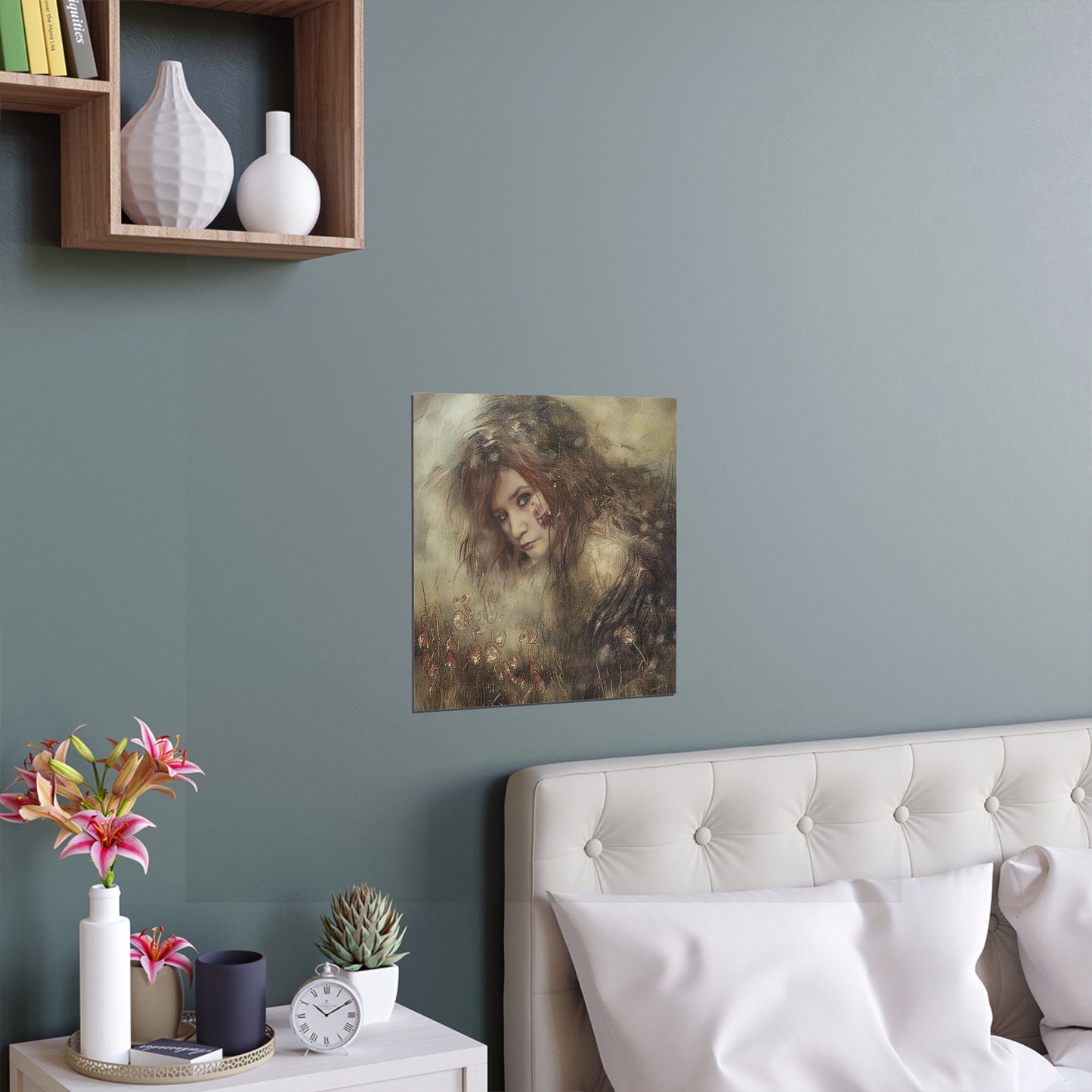 Indoor and Outdoor Silk Posters (Square 32)