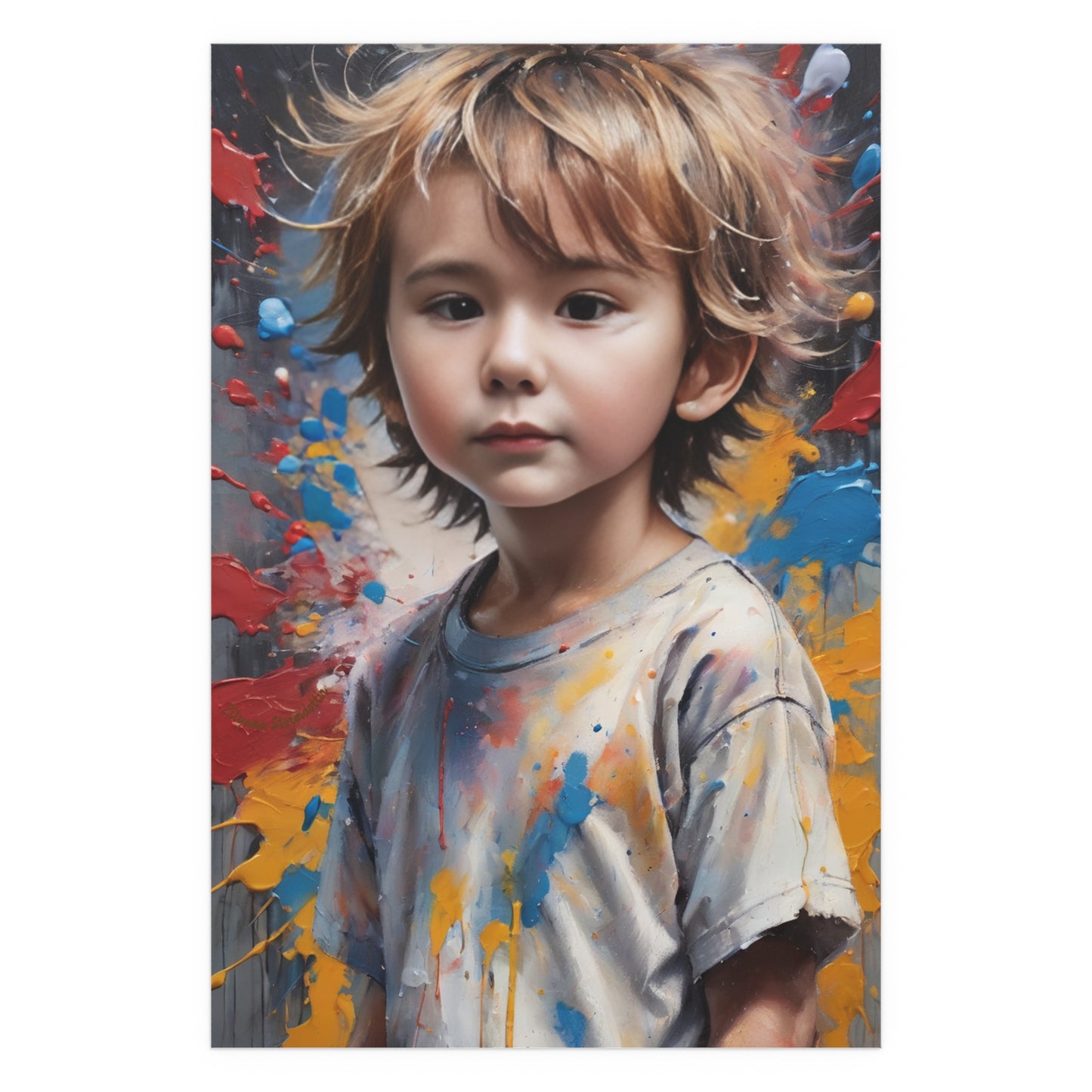 Indoor and Outdoor Silk Posters (Vertical 17)