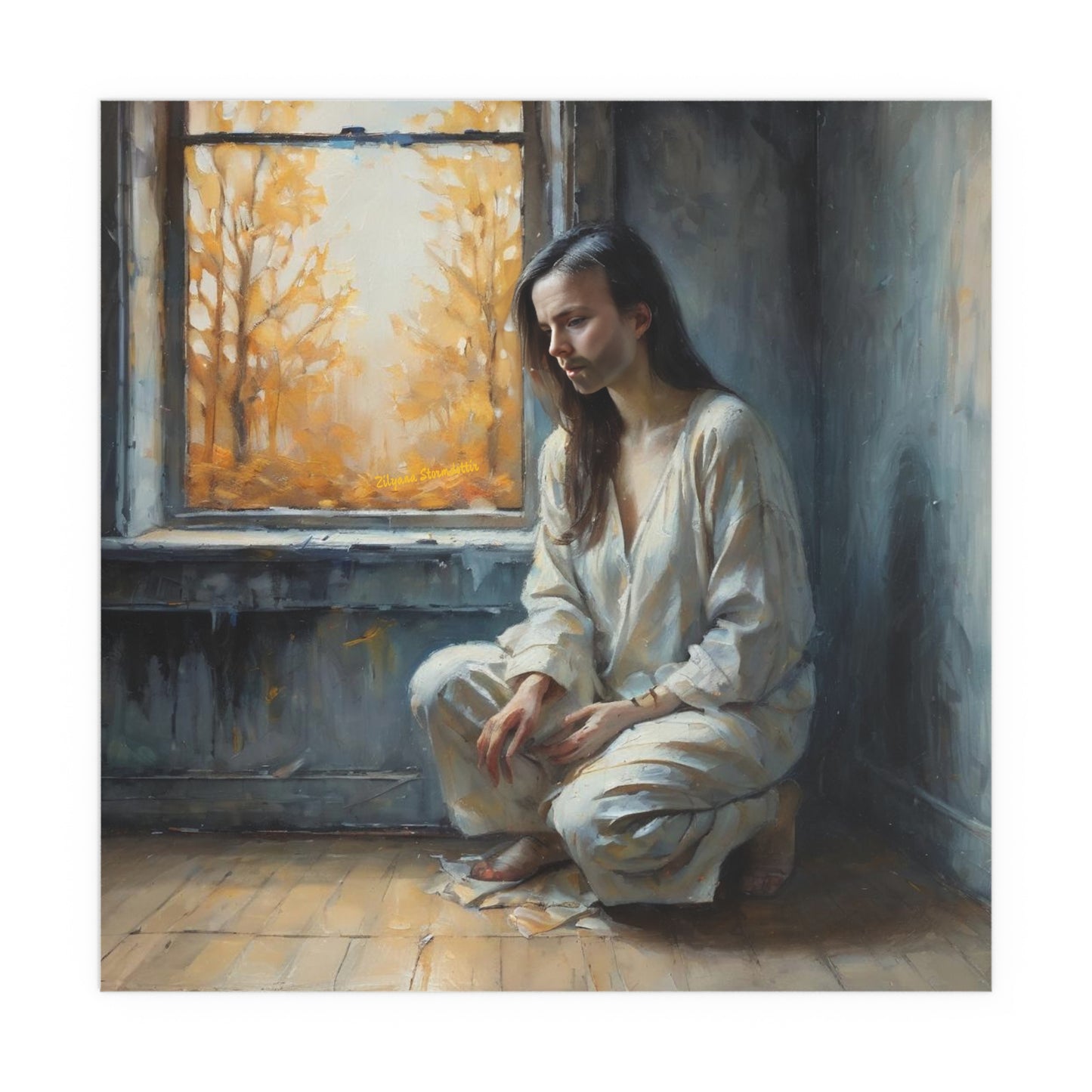 Indoor and Outdoor Silk Posters (Square 15)