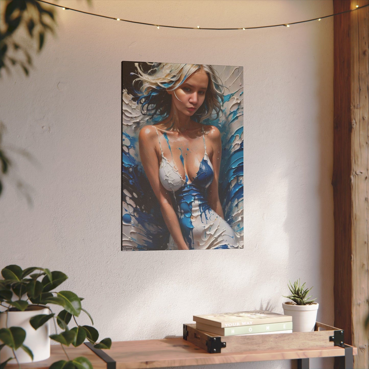 Zilyana Print Canvas (V.28)