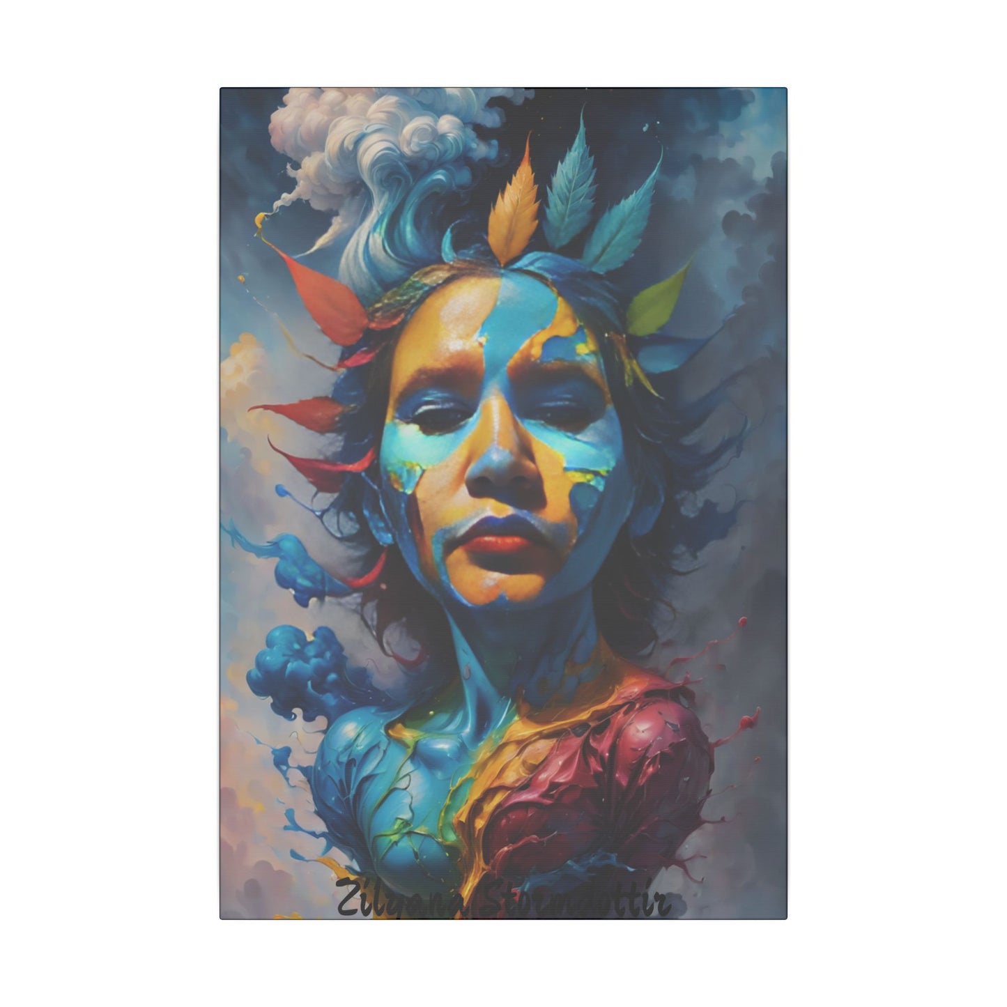 Zilyana Print Canvas (V.29)
