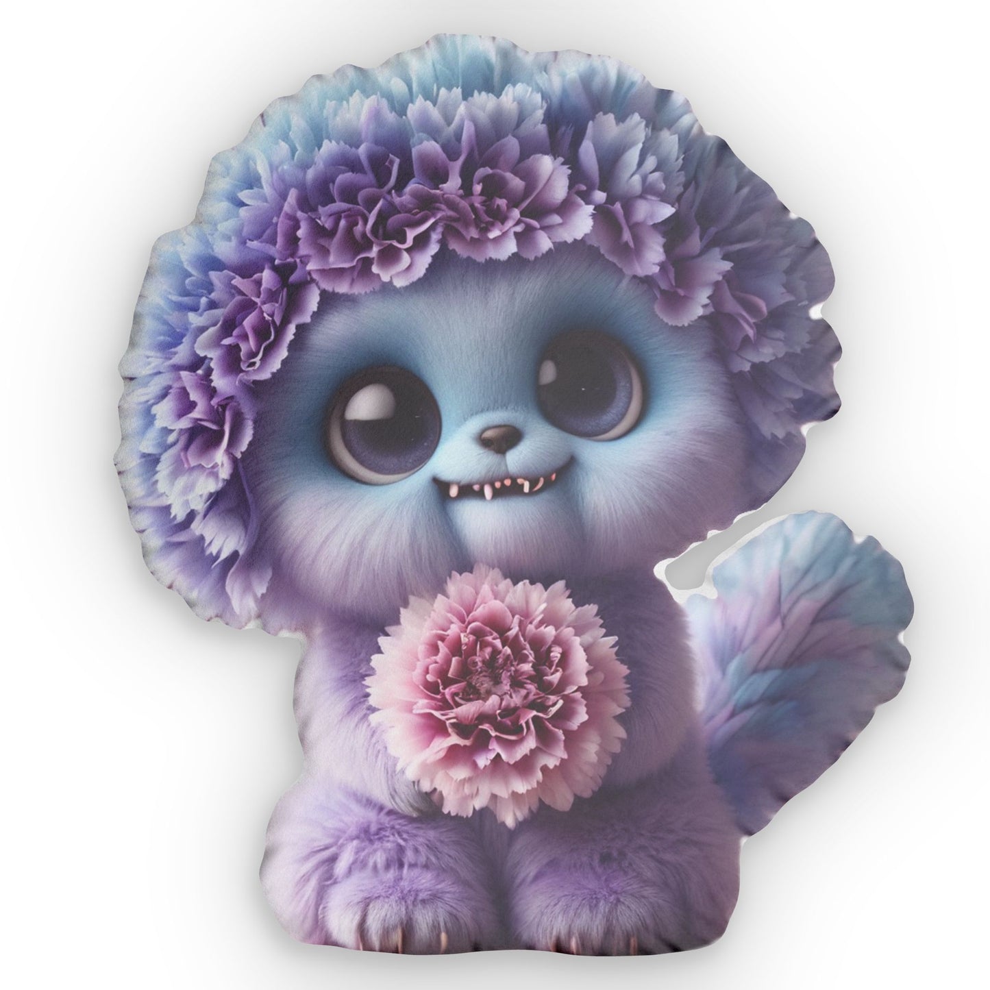 Flower Monster Shaped Pillows