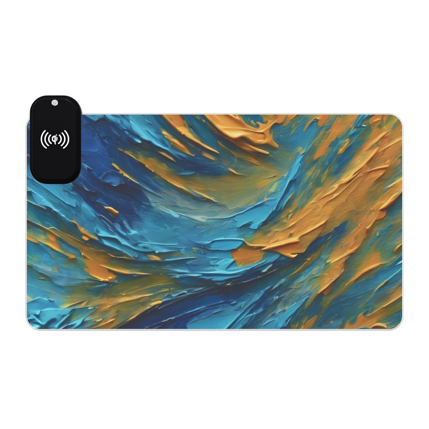 LED Gaming Mouse Pad, Wireless Charging