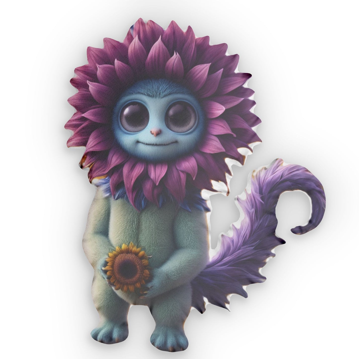 Flower Monster Shaped Pillows