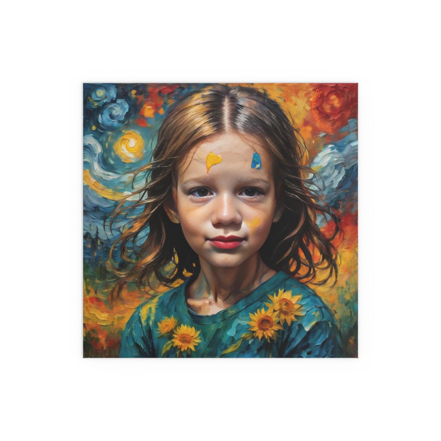 Indoor and Outdoor Silk Posters (Square 12)