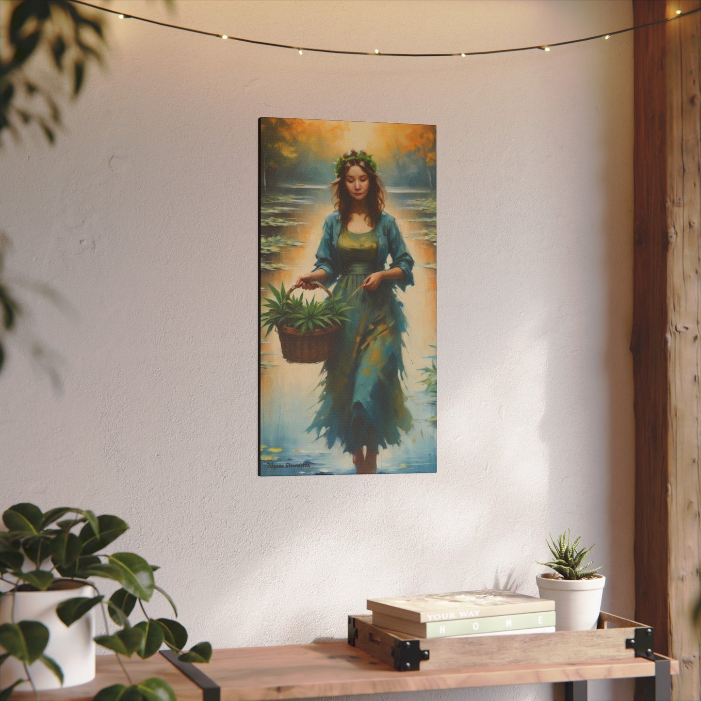 Zilyana Print Canvas (V.43)
